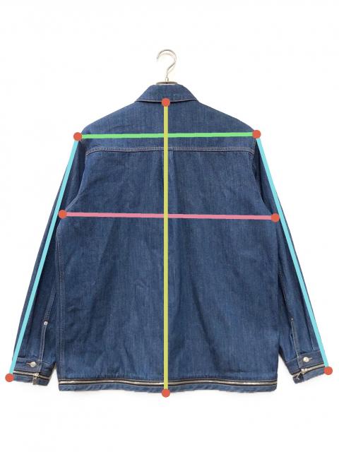 中古・古着通販】DIOR HOMME (ディオール オム) ジップアップデニム