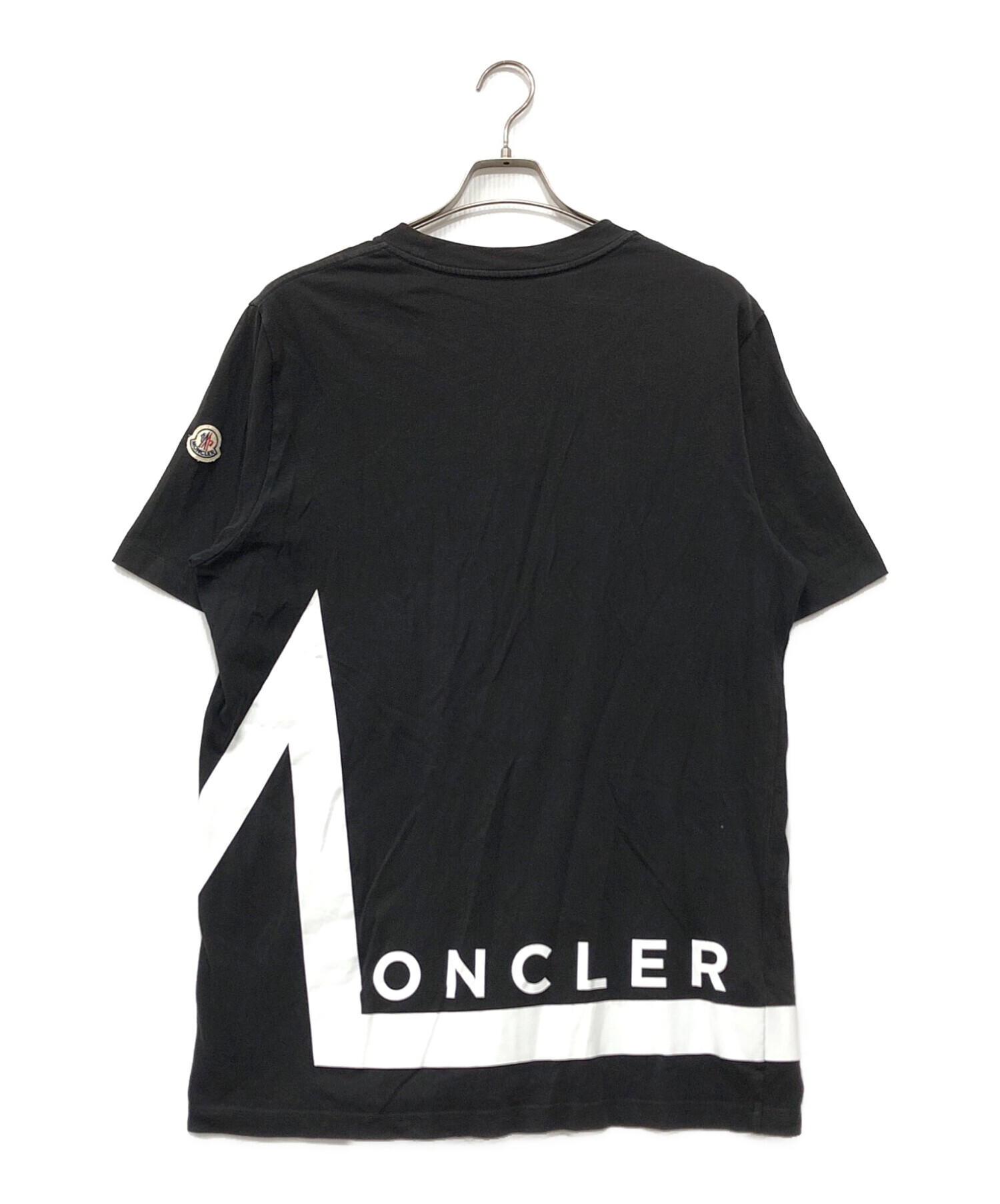 中古・古着通販】MONCLER (モンクレール) MモチーフロゴプリントT 