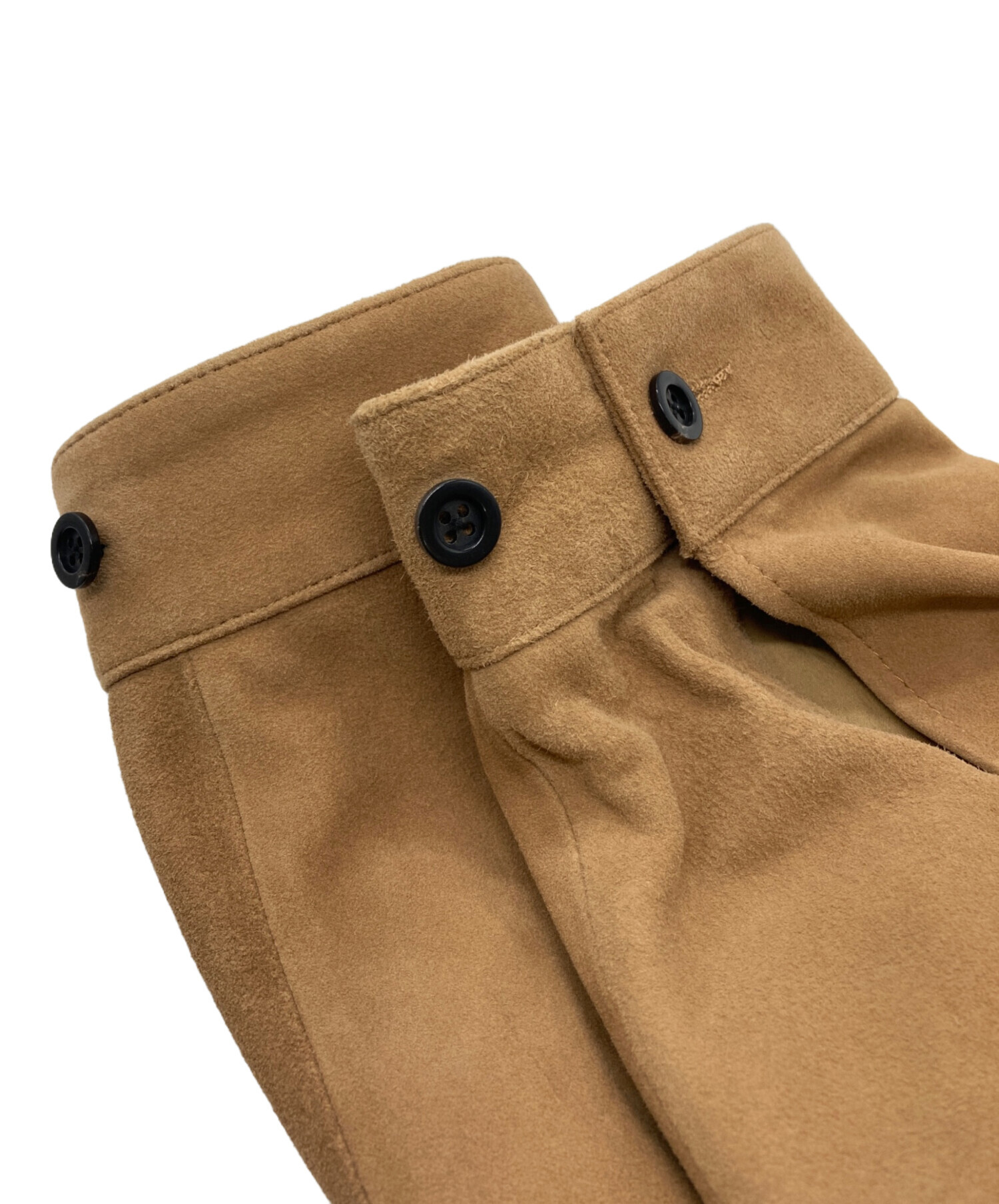 中古・古着通販】ANCELLM (アンセルム) SUEDE SHORT SHIRT JACKET