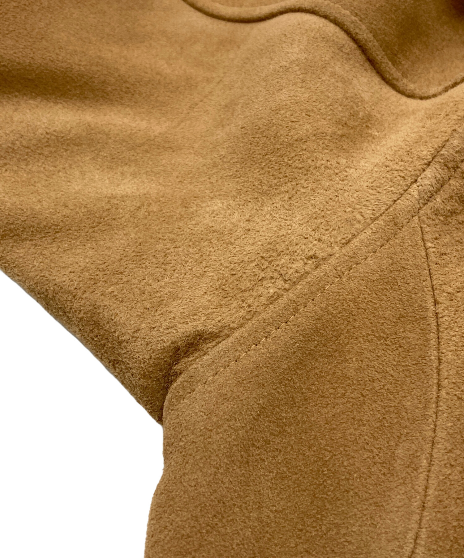中古・古着通販】ANCELLM (アンセルム) SUEDE SHORT SHIRT JACKET