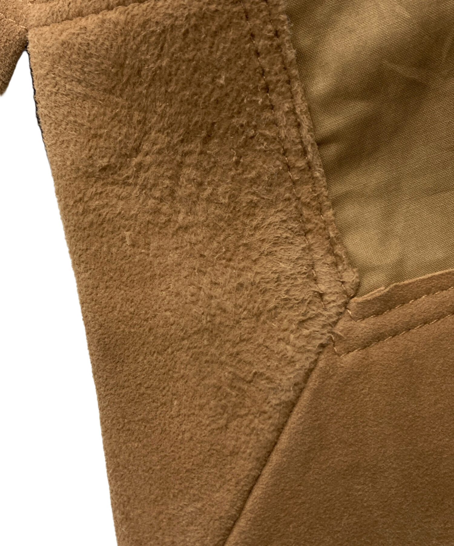 中古・古着通販】ANCELLM (アンセルム) SUEDE SHORT SHIRT JACKET 