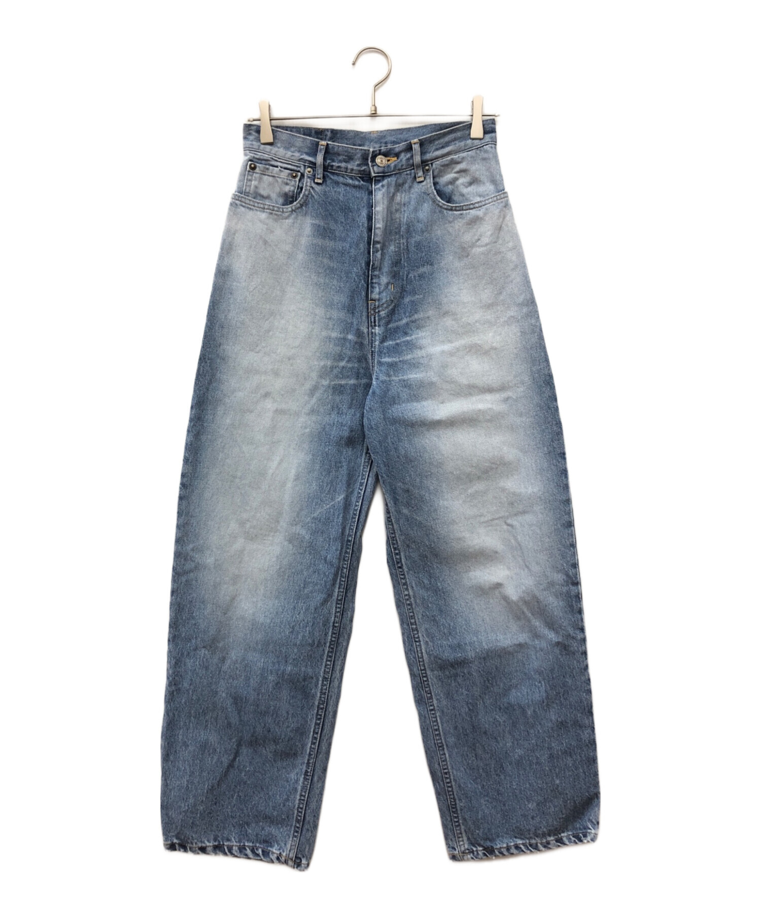 中古・古着通販】ok.soon (オクスン) original wide denim インディゴ