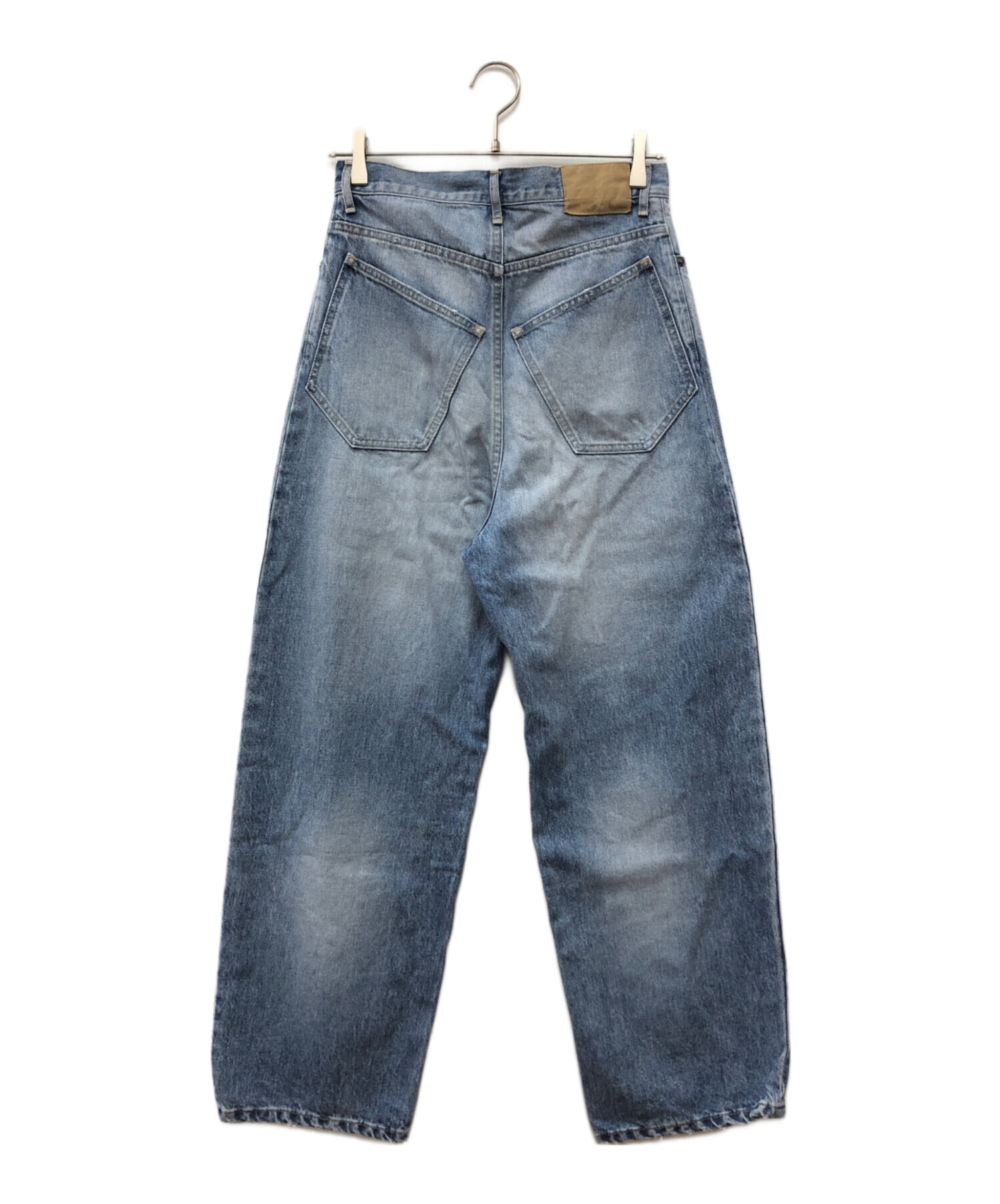 ok.soon オクスン デニム パンツ 中古・古着通販】ok.soon (オクスン) original wide denim インディゴ