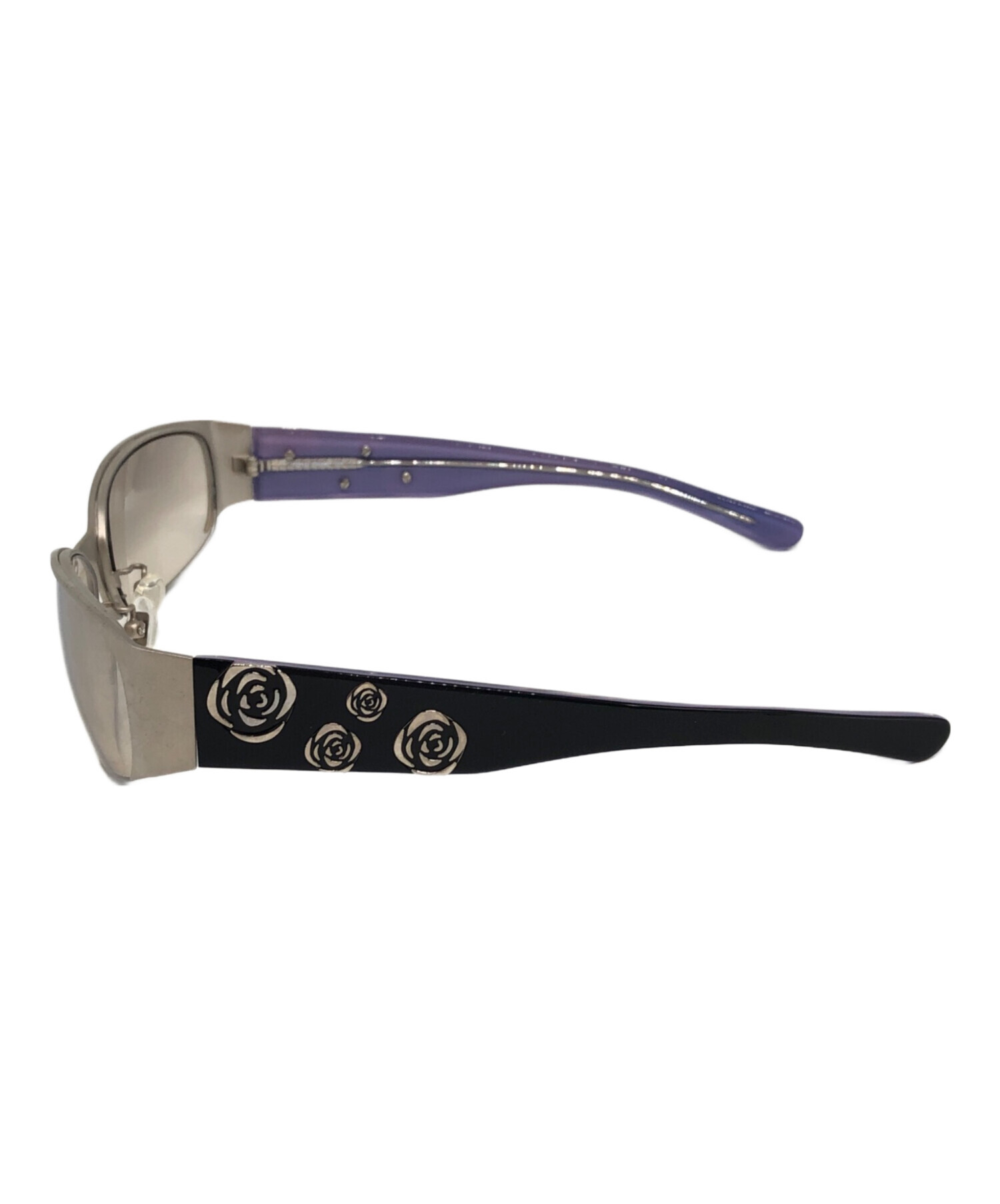 miumiu パープル オーバル型 サングラス