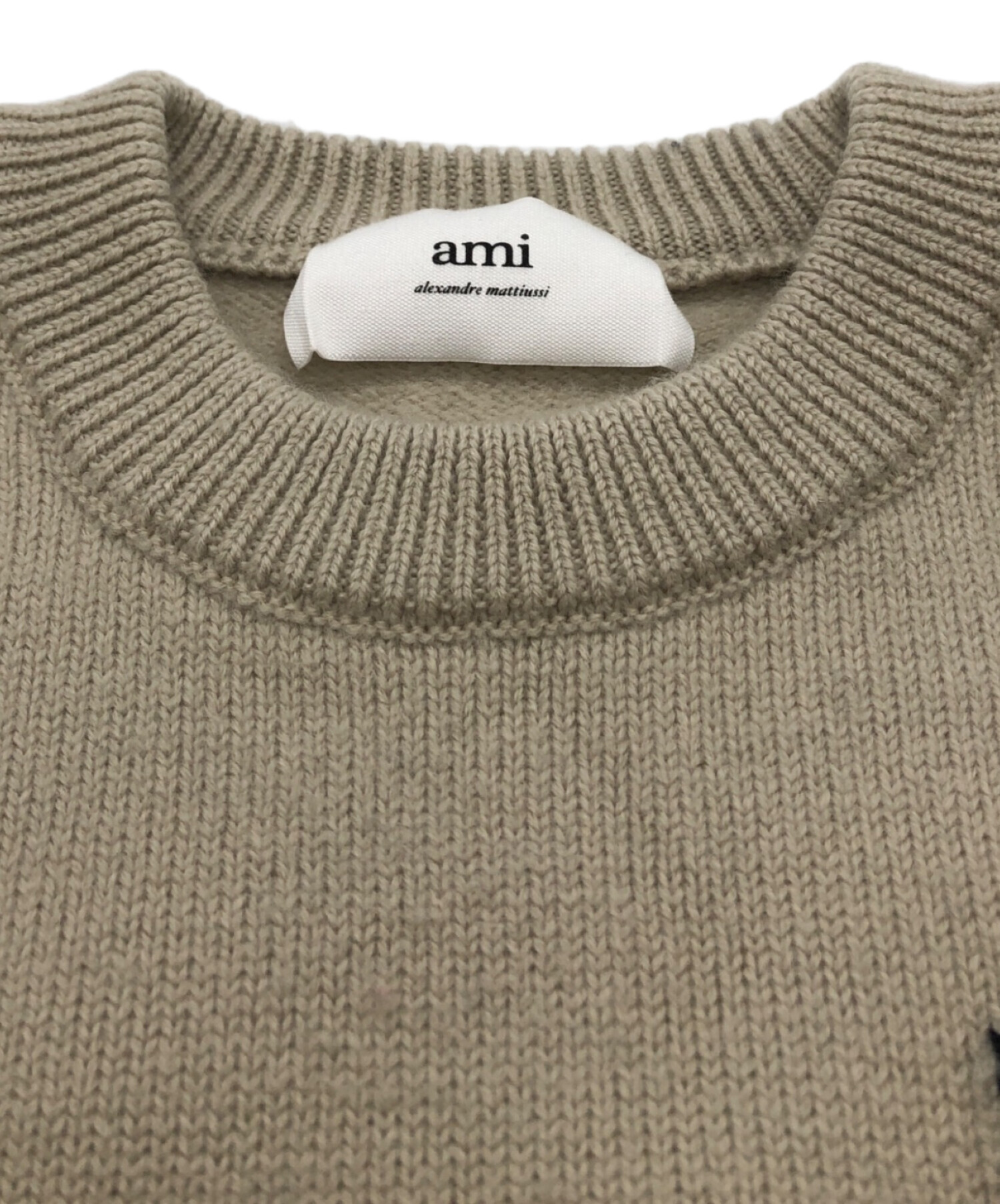中古・古着通販】AMI PARIS (アミ パリ) ハートロゴクルーネック 