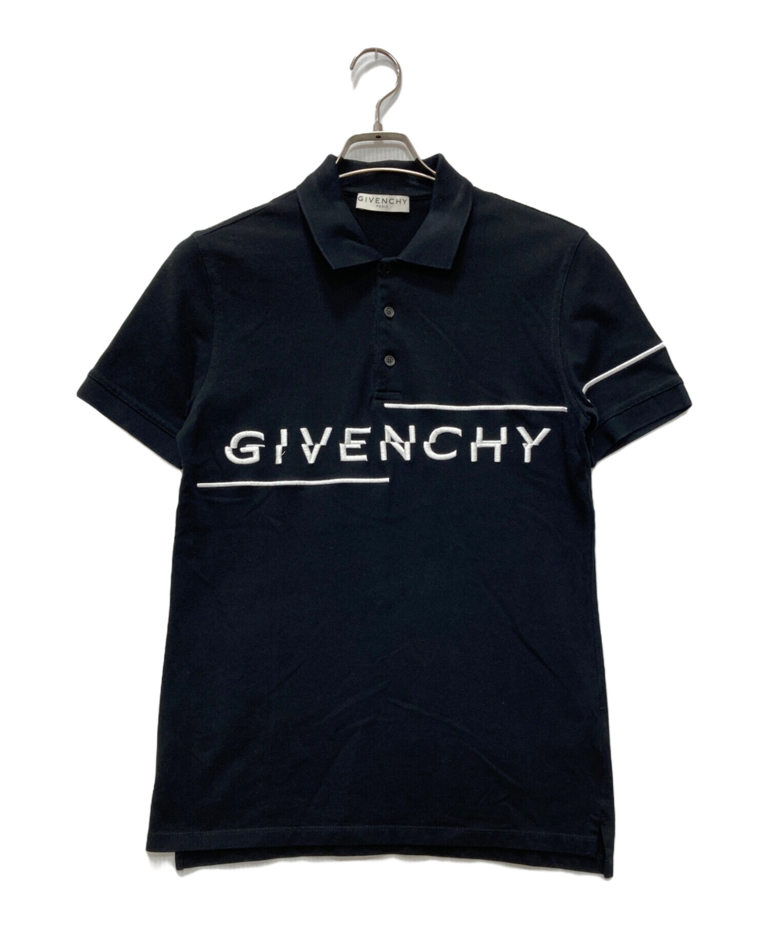 Givenchy 黒ポロシャツ 中古・古着通販】GIVENCHY (ジバンシィ) ポロシャツ ブラック サイズ:S