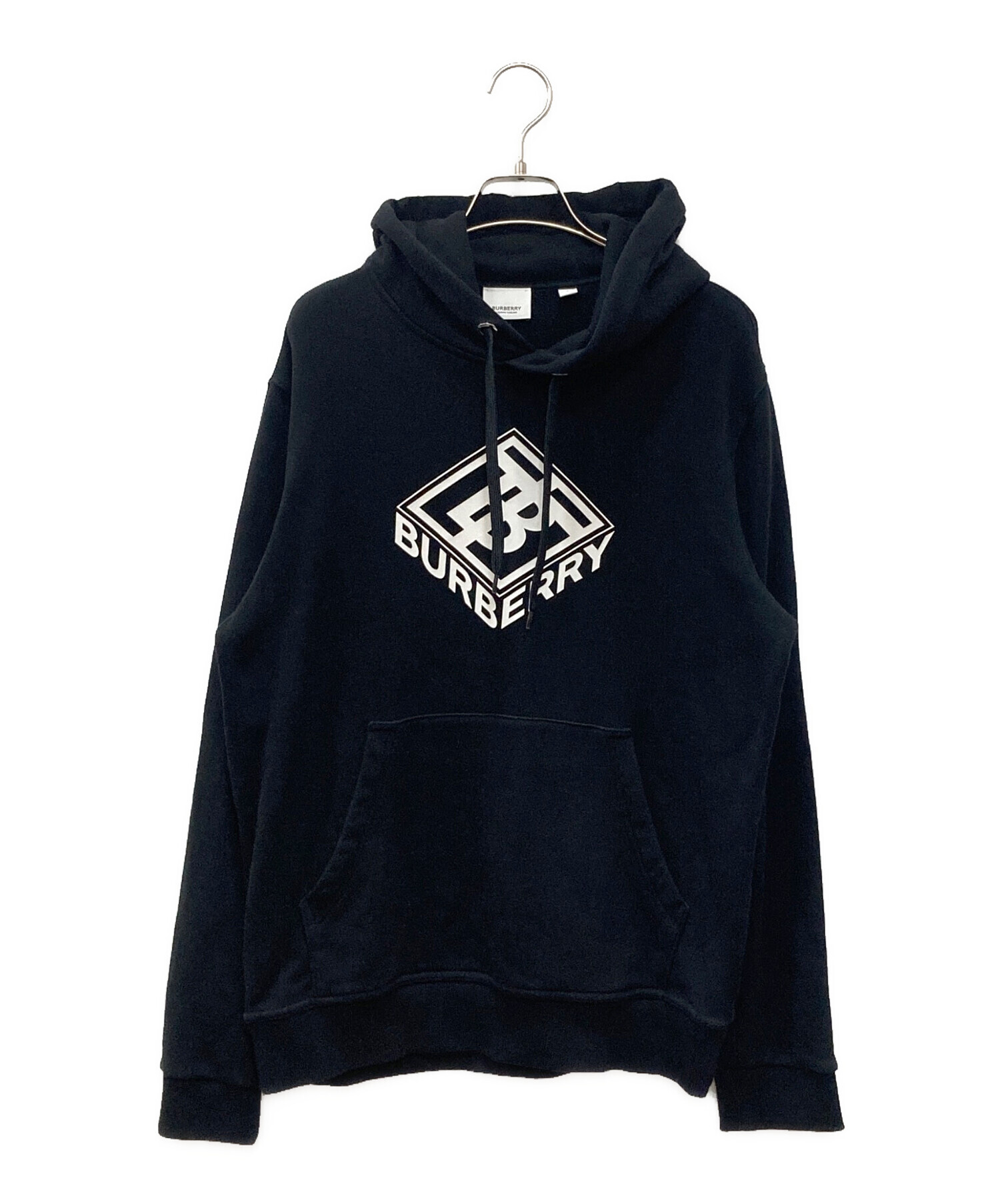 BURBERRY バーバリー ロゴプリント パーカー 新作 【公式通販】