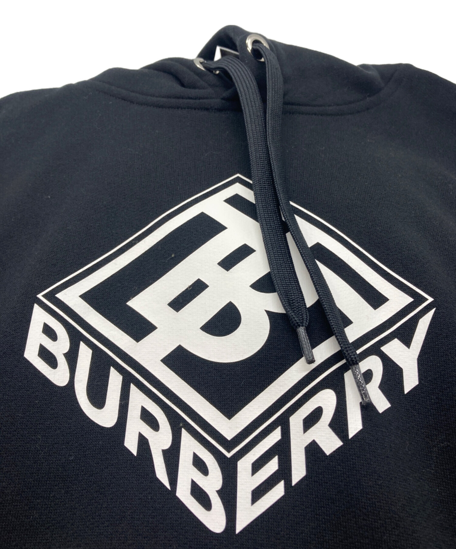 BURBERRY バーバリー ロゴプリント パーカー 新作 【公式通販】