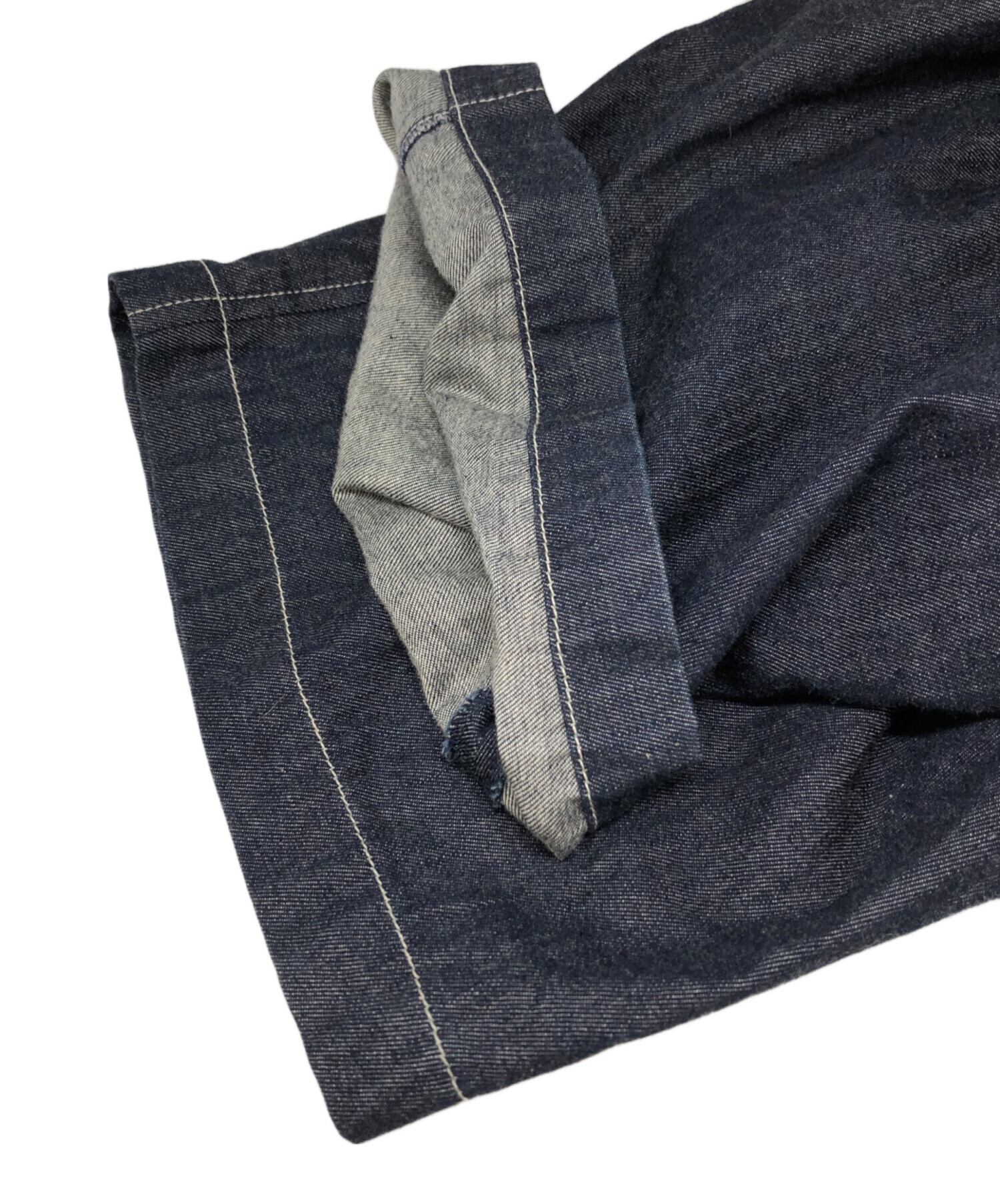 中古・古着通販】GROUND Y (グラウンドワイ) デニムラップパンツ