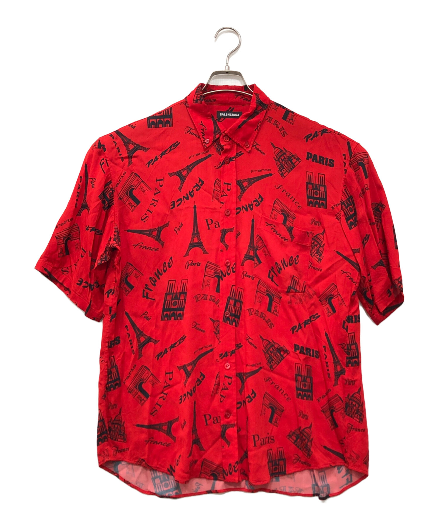 中古・古着通販】BALENCIAGA (バレンシアガ) ツーリストプリントシャツ