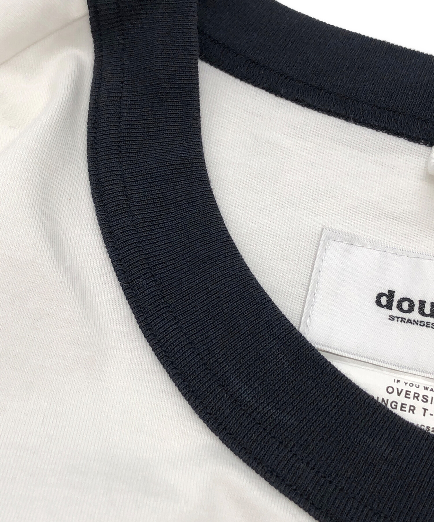 中古・古着通販】doublet (ダブレット) OVERSIZED RINGER T-SHIRT 