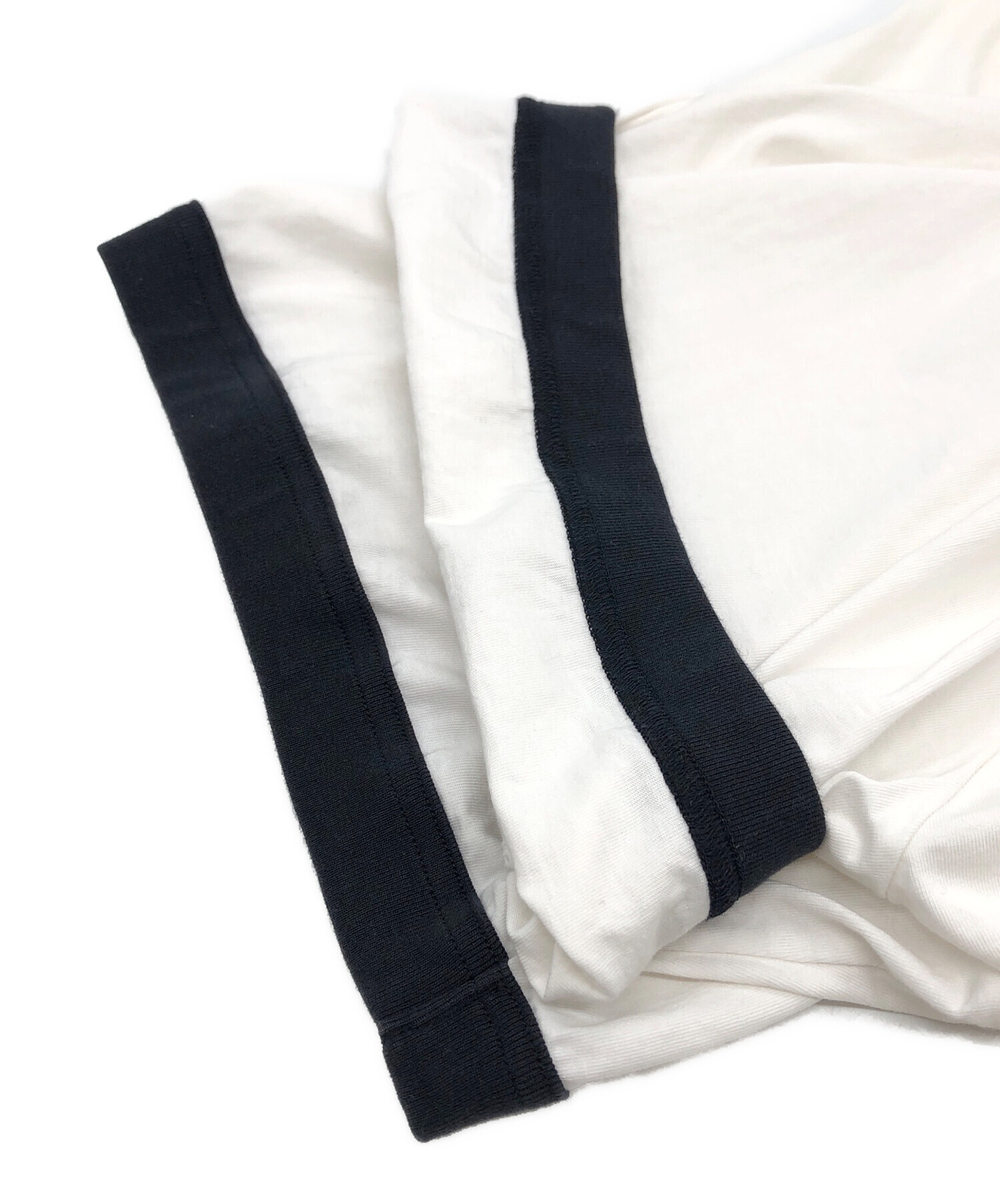 中古・古着通販】doublet (ダブレット) OVERSIZED RINGER T-SHIRT 