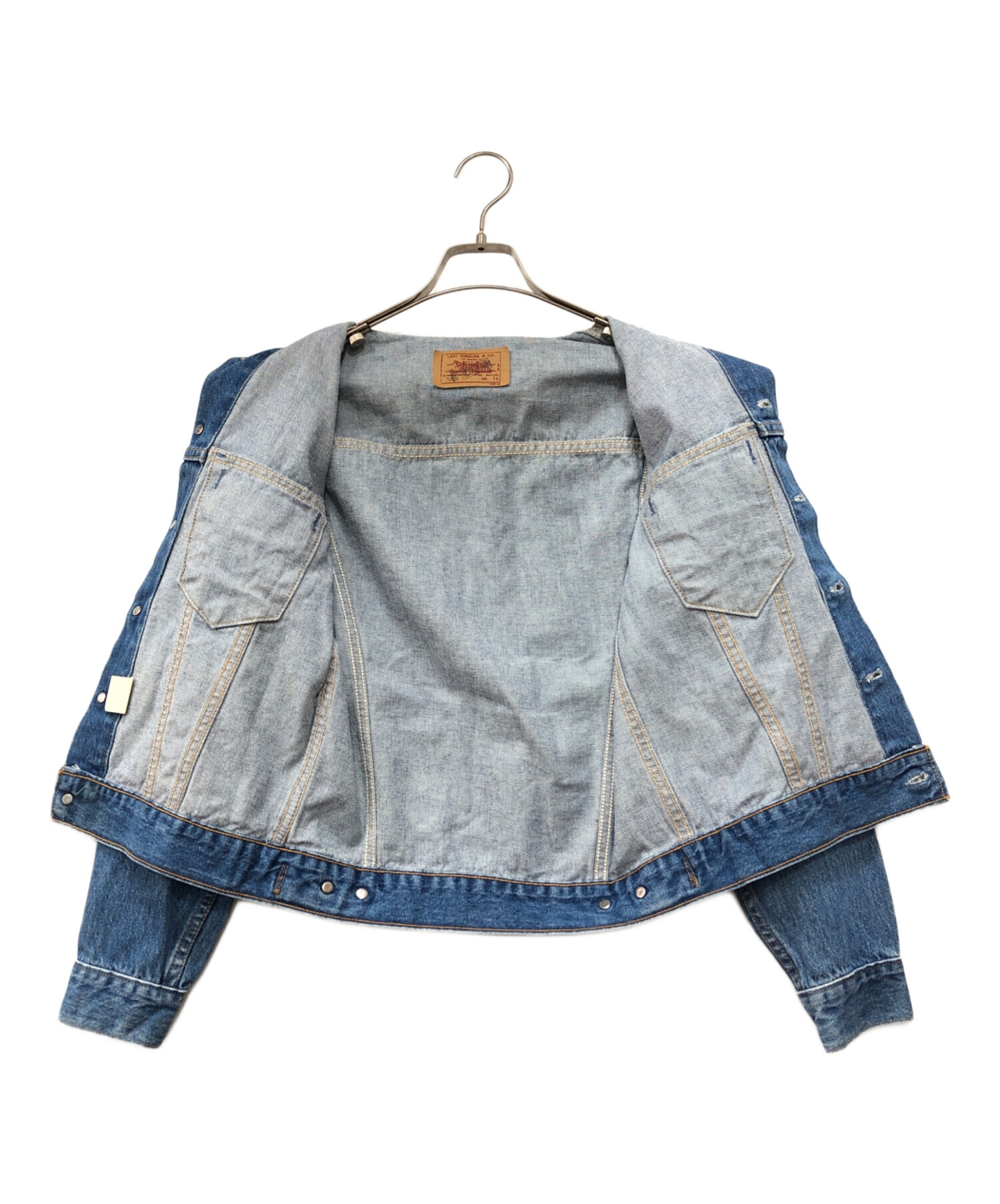 中古・古着通販】LEVI'S (リーバイス) デニムジャケット インディゴ