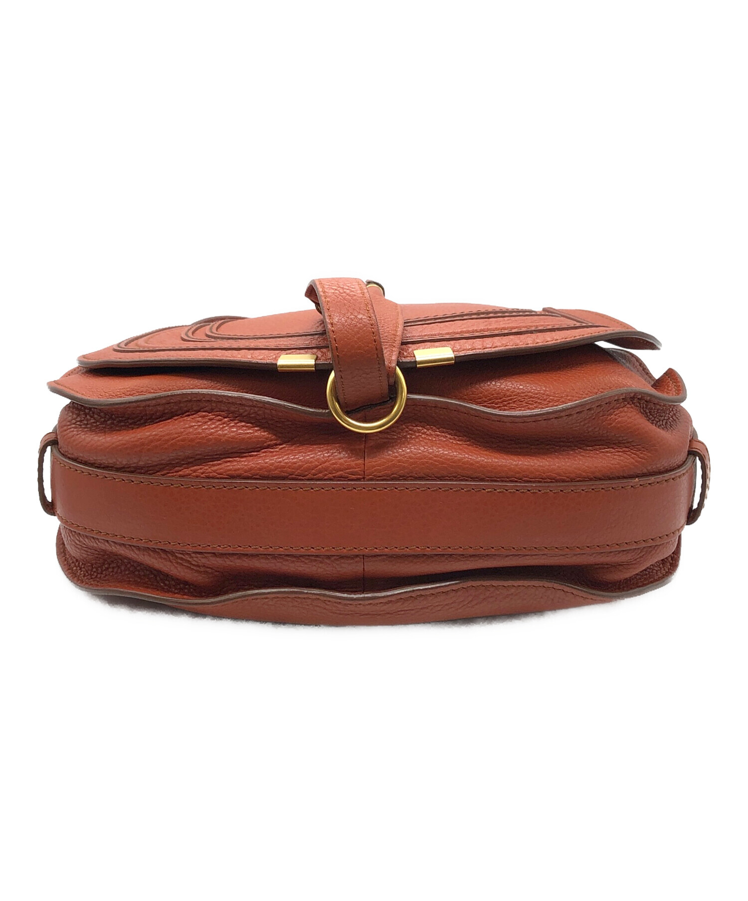 中古・古着通販】Chloe (クロエ) MARCIEクロスボディーバッグ ブラウン 