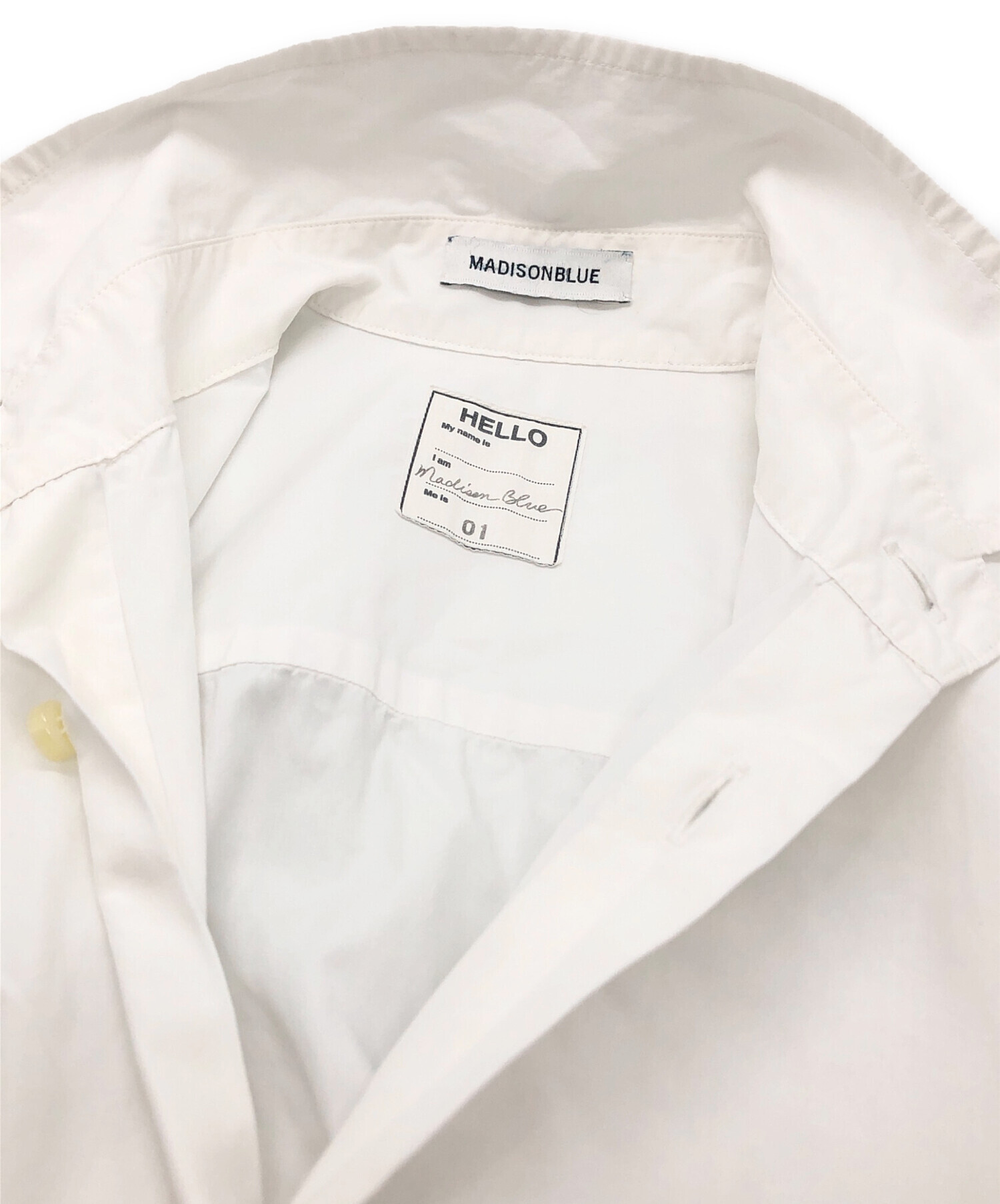 中古・古着通販】MADISON BLUE (マディソンブルー) ドレスシャツ 