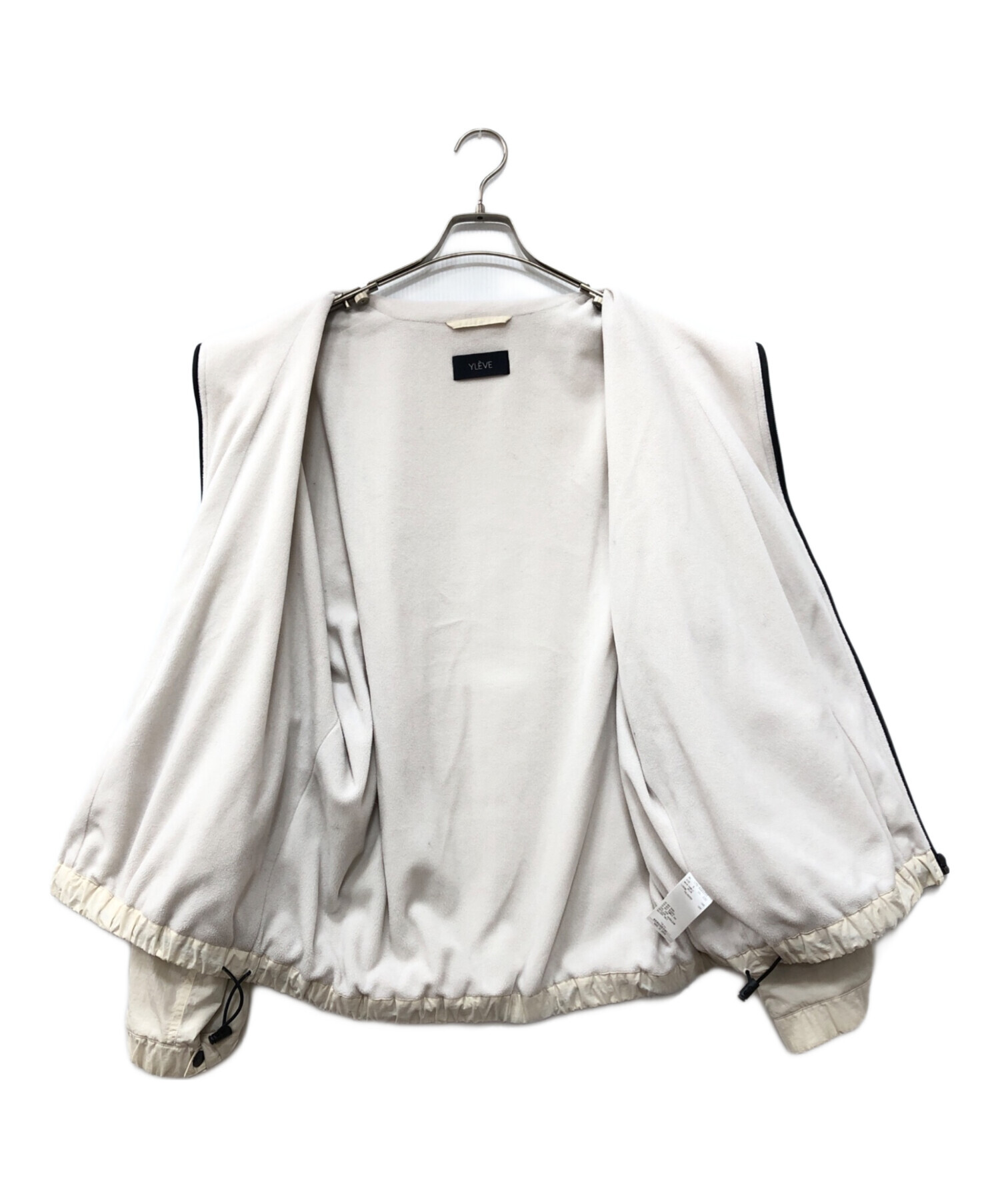 イレーヴ yleve ブルゾン Y / RECYCLE NYLON MIX TAFFETA BLOUSON | YLÈVE（イレーヴ