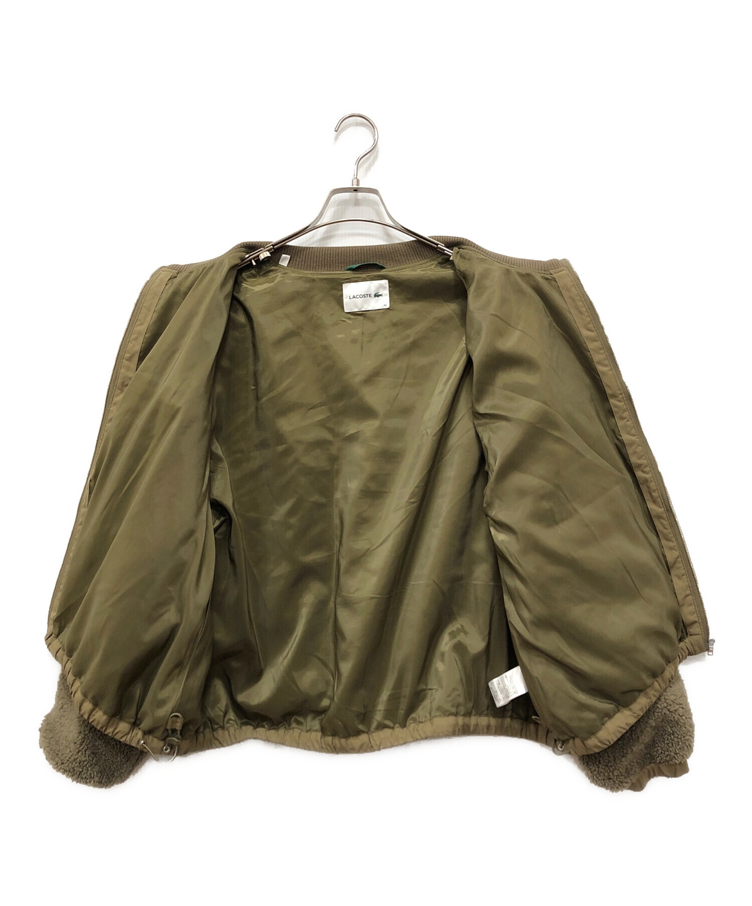 中古・古着通販】LACOSTE (ラコステ) リブニットスタンドカラーボア 