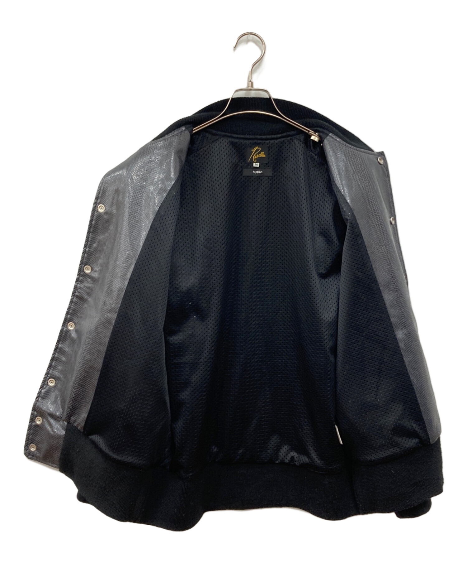 [早い者勝ち！]Needles×NUBIAN別注トラックジャケットレザーパイソン m92380520544_1.jpg?1760858911