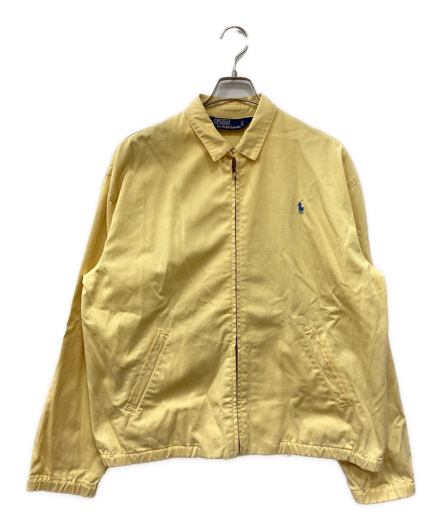古着 Ralph Lauren POLO スイングトップ　イエロー 中古・古着通販】POLO RALPH LAUREN (ポロ・ラルフローレン) スイング