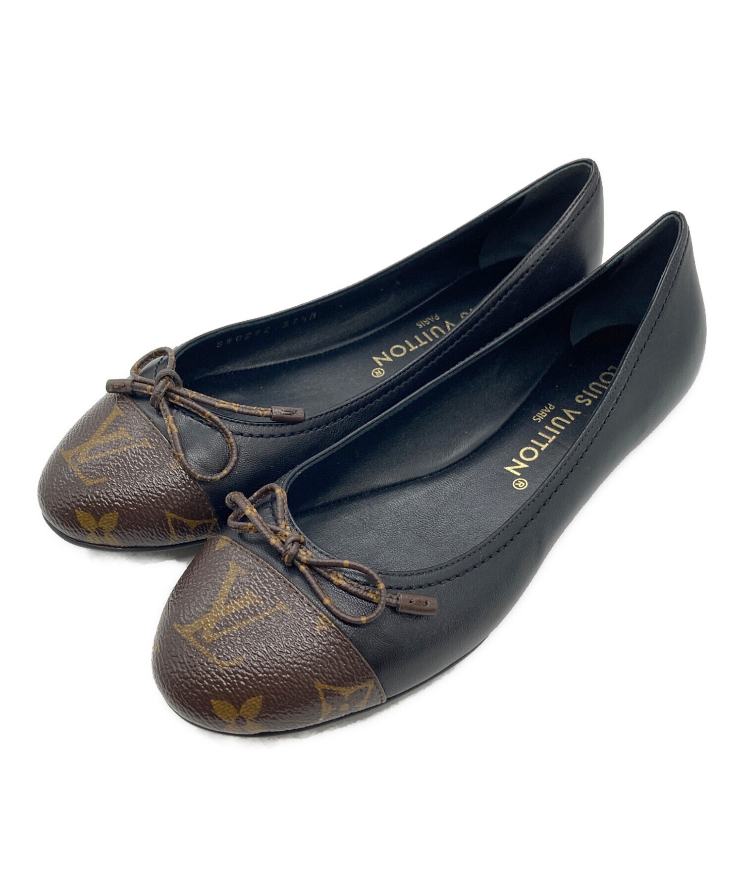 【未使用品】LOUIS VUITTON ヴィトン デニムバレリーナシューズ LOUIS VUITTON - ルイ・ヴィトン LOUIS VUITTON ニーナ