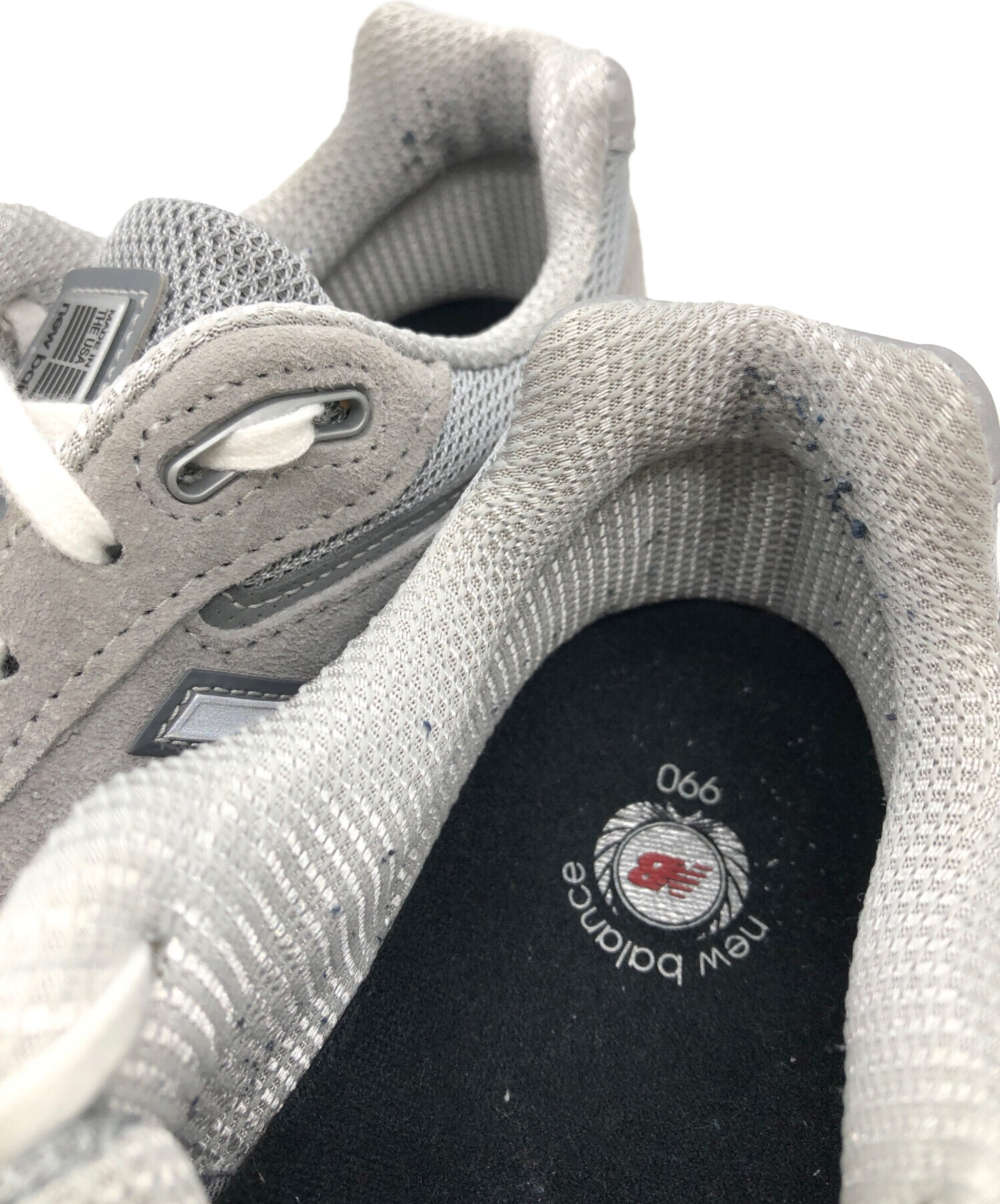 中古・古着通販】NEW BALANCE (ニューバランス) U990GR4 グレー サイズ 