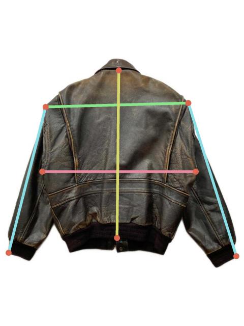 中古・古着通販】Mac Douglas (マックダグラス) A-2フライトレザー