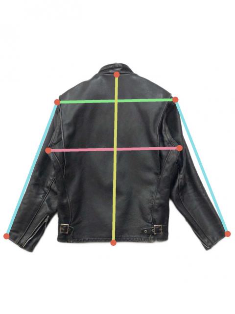 中古・古着通販】Schott (ショット) レザーシングルライダース