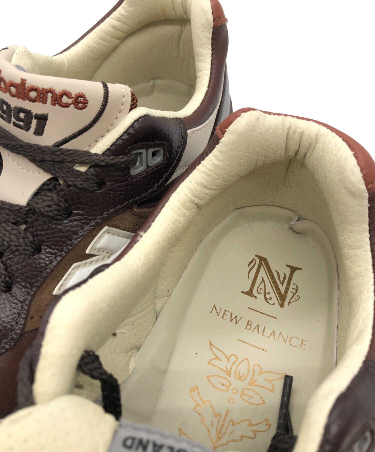 中古・古着通販】NEW BALANCE (ニューバランス) M991GBI ブラウン 