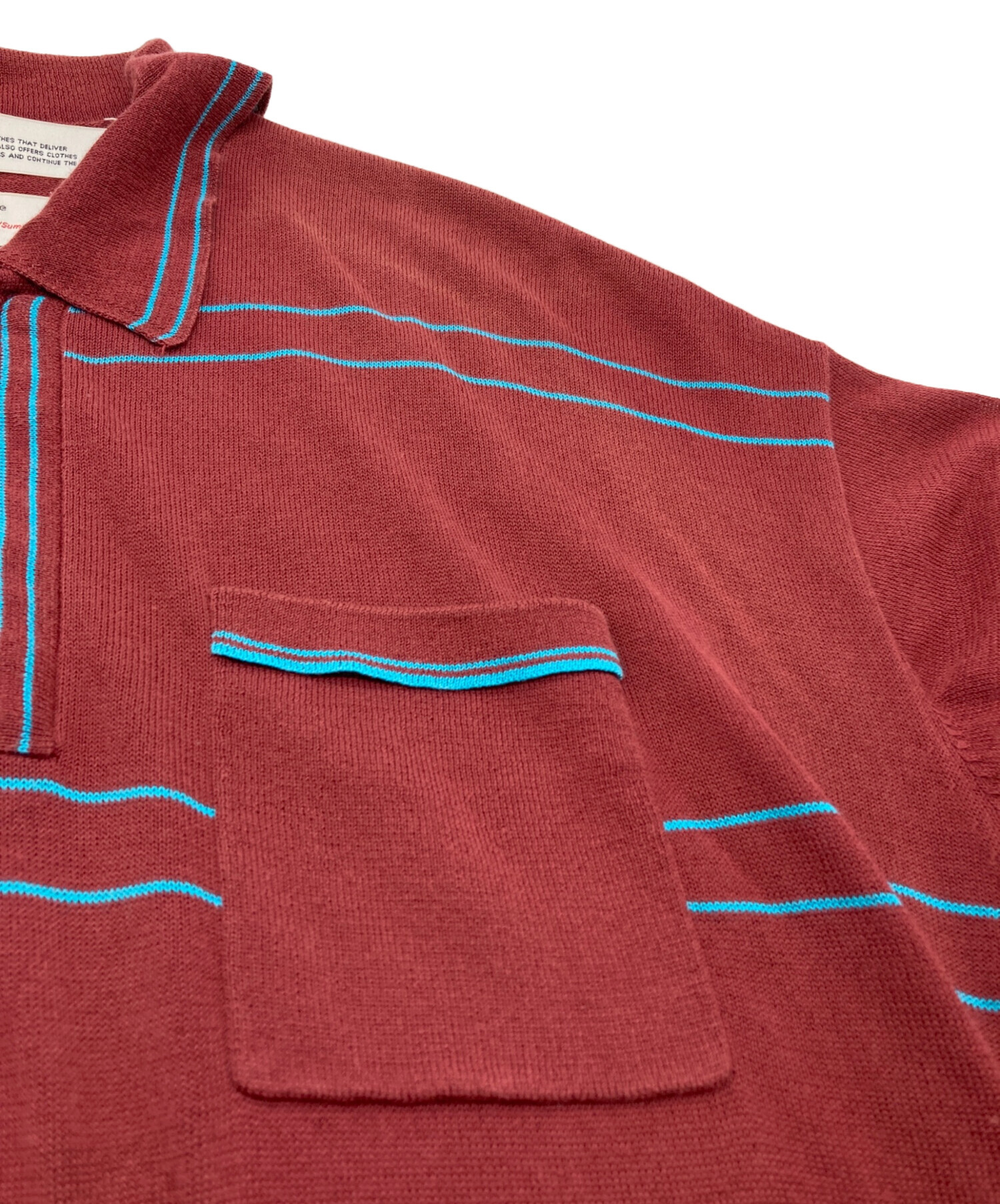 トップス DAIRIKU Half Zip Polo Knit 最終値下】DAIRIKU Half Zip Polo Knit 20SS の通販 by __'s shop｜ラクマ