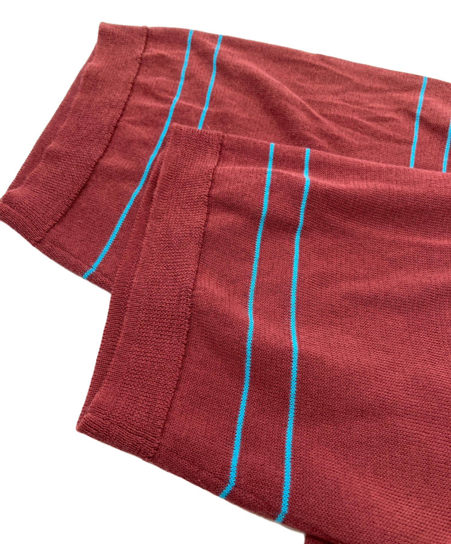 中古・古着通販】DAIRIKU (ダイリク) Half Zip Polo Knit レッド 