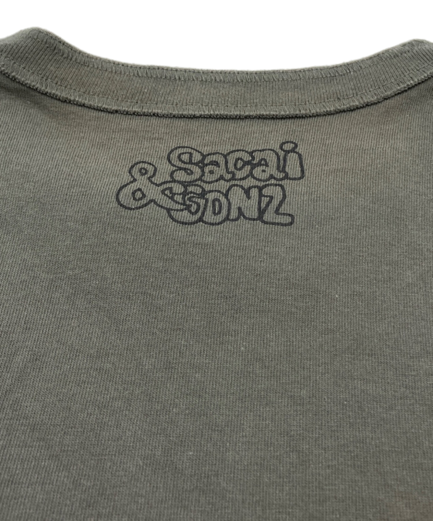 中古・古着通販】sacai (サカイ) Patch T Shirt グレー サイズ:2