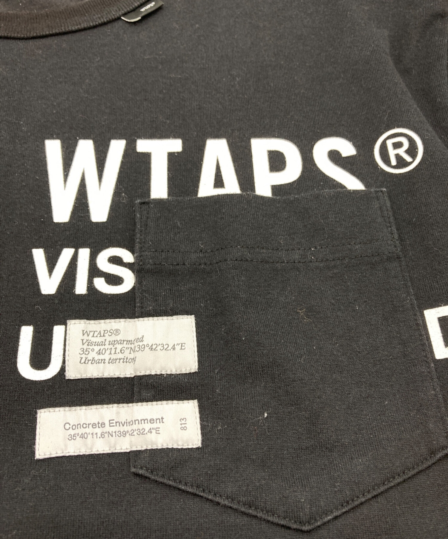 中古・古着通販】WTAPS (ダブルタップス) ロゴプリントポケットTシャツ
