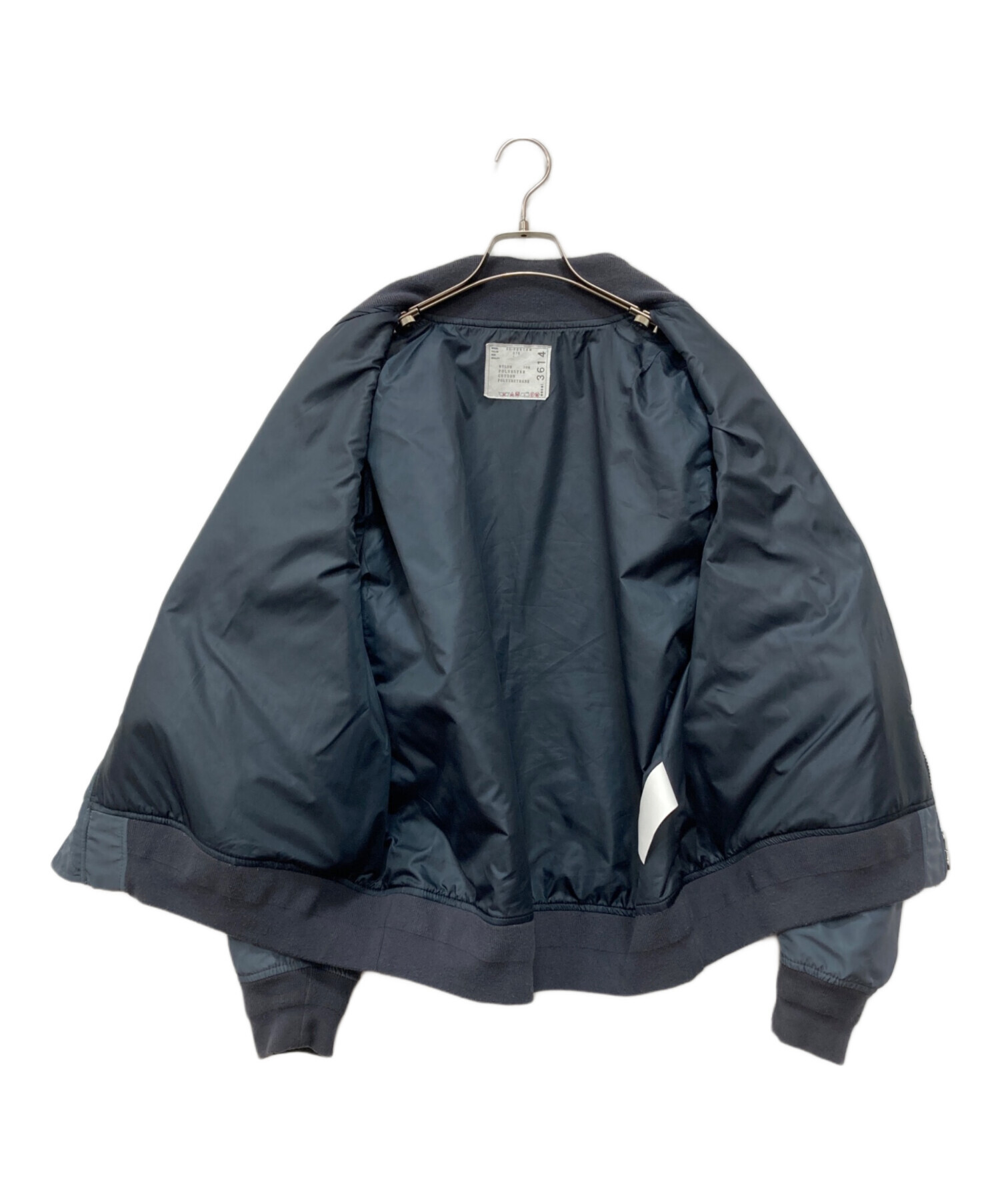 中古・古着通販】sacai (サカイ) Nylon Twill Jacket グレー サイズ:1