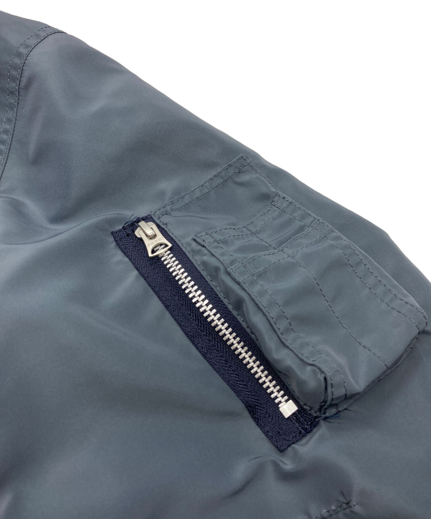 中古・古着通販】sacai (サカイ) Nylon Twill Jacket グレー サイズ:1
