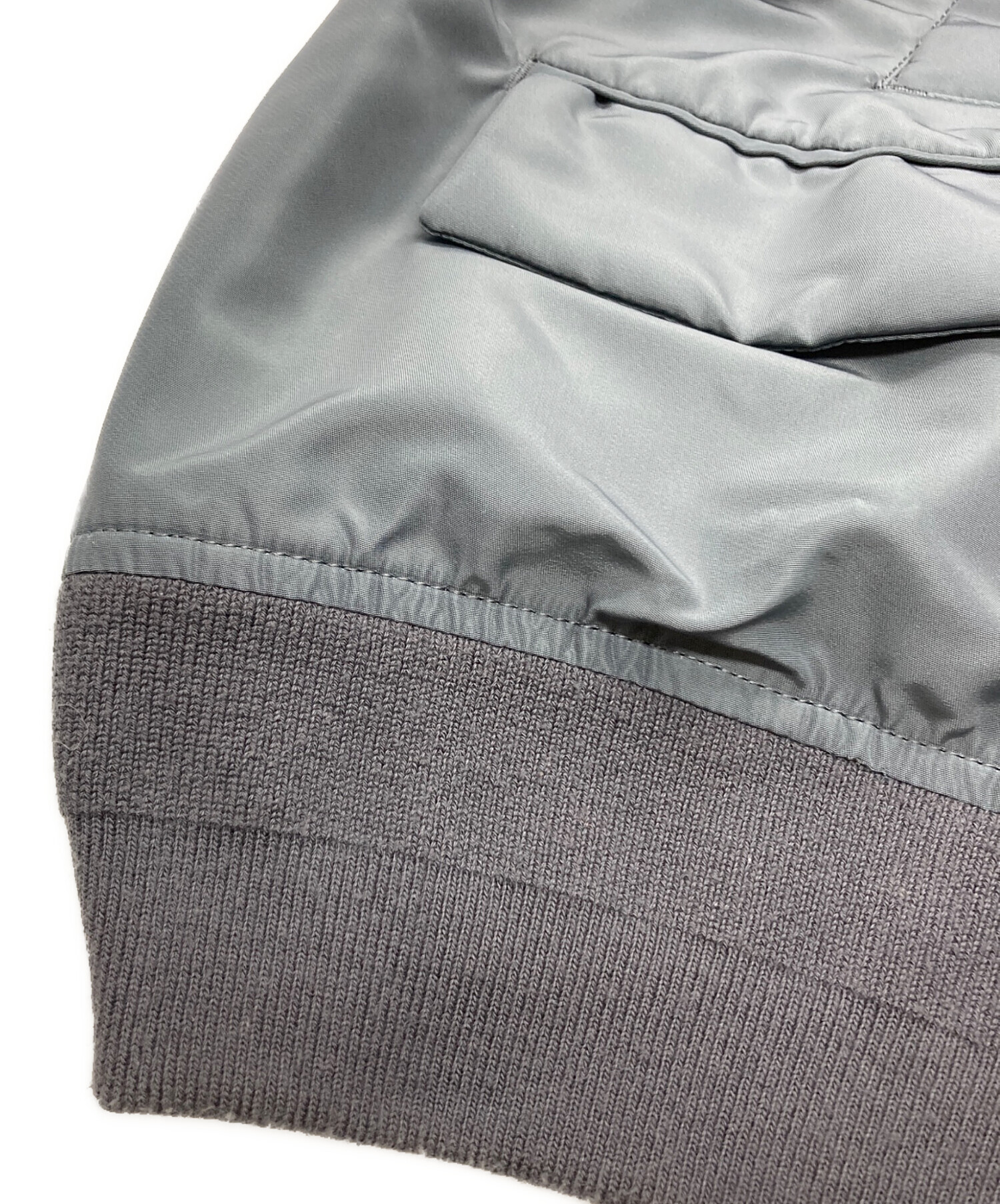 中古・古着通販】sacai (サカイ) Nylon Twill Jacket グレー サイズ:1