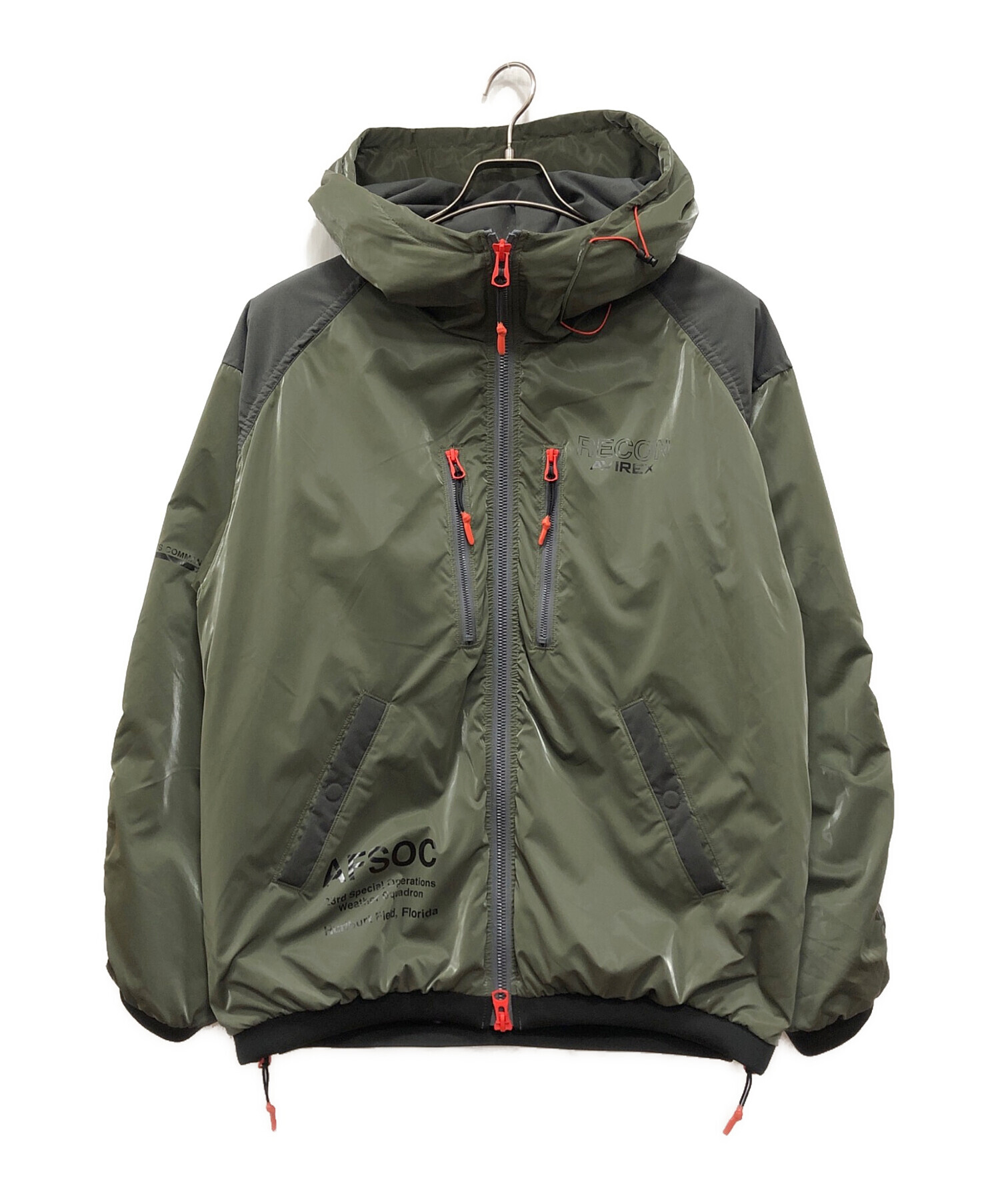 中古・古着通販】AVIREX (アヴィレックス) COMBAT PARKA グリーン 