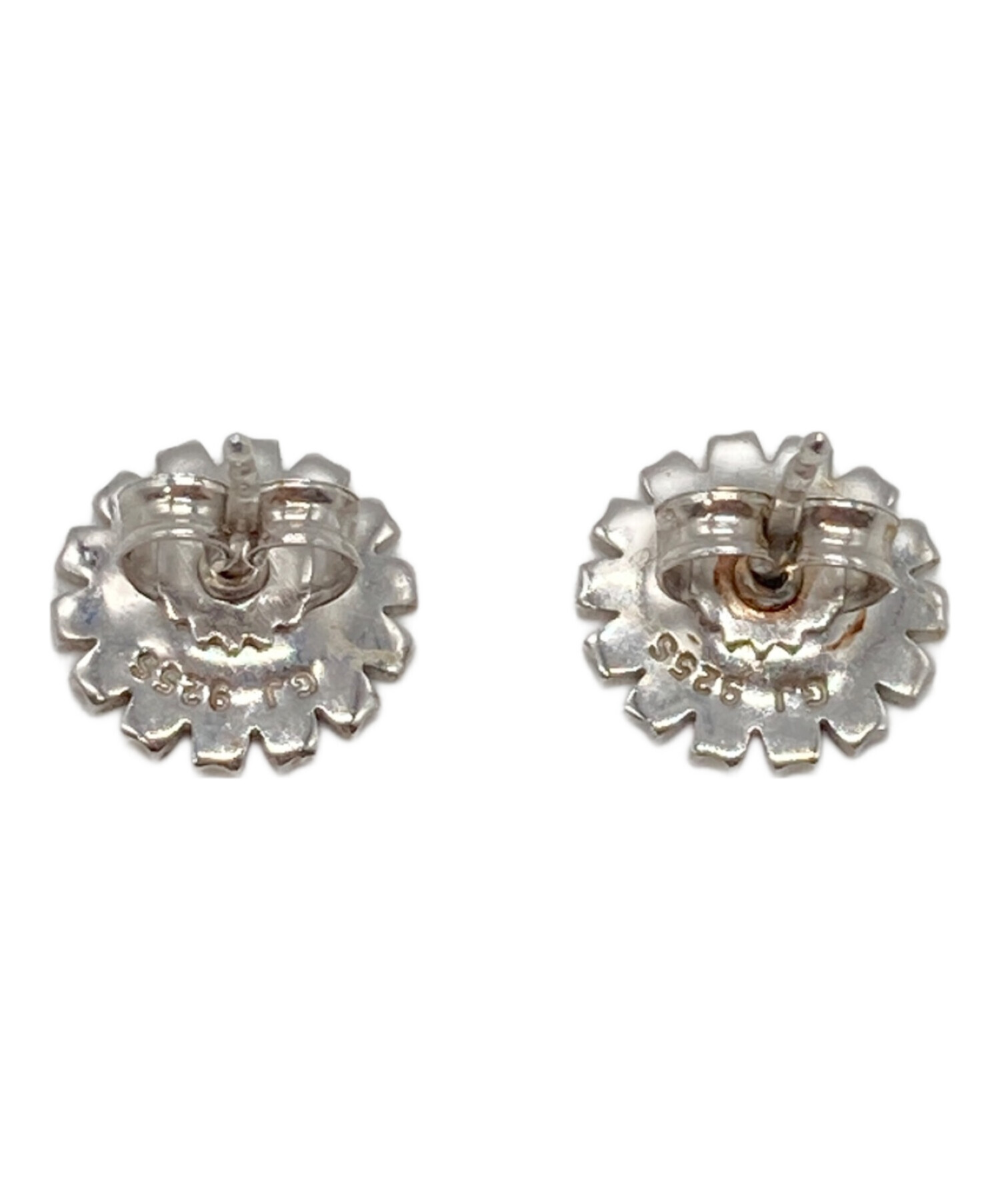 中古・古着通販】Georg Jensen (ジョージジェンセン) 花形ピアス 