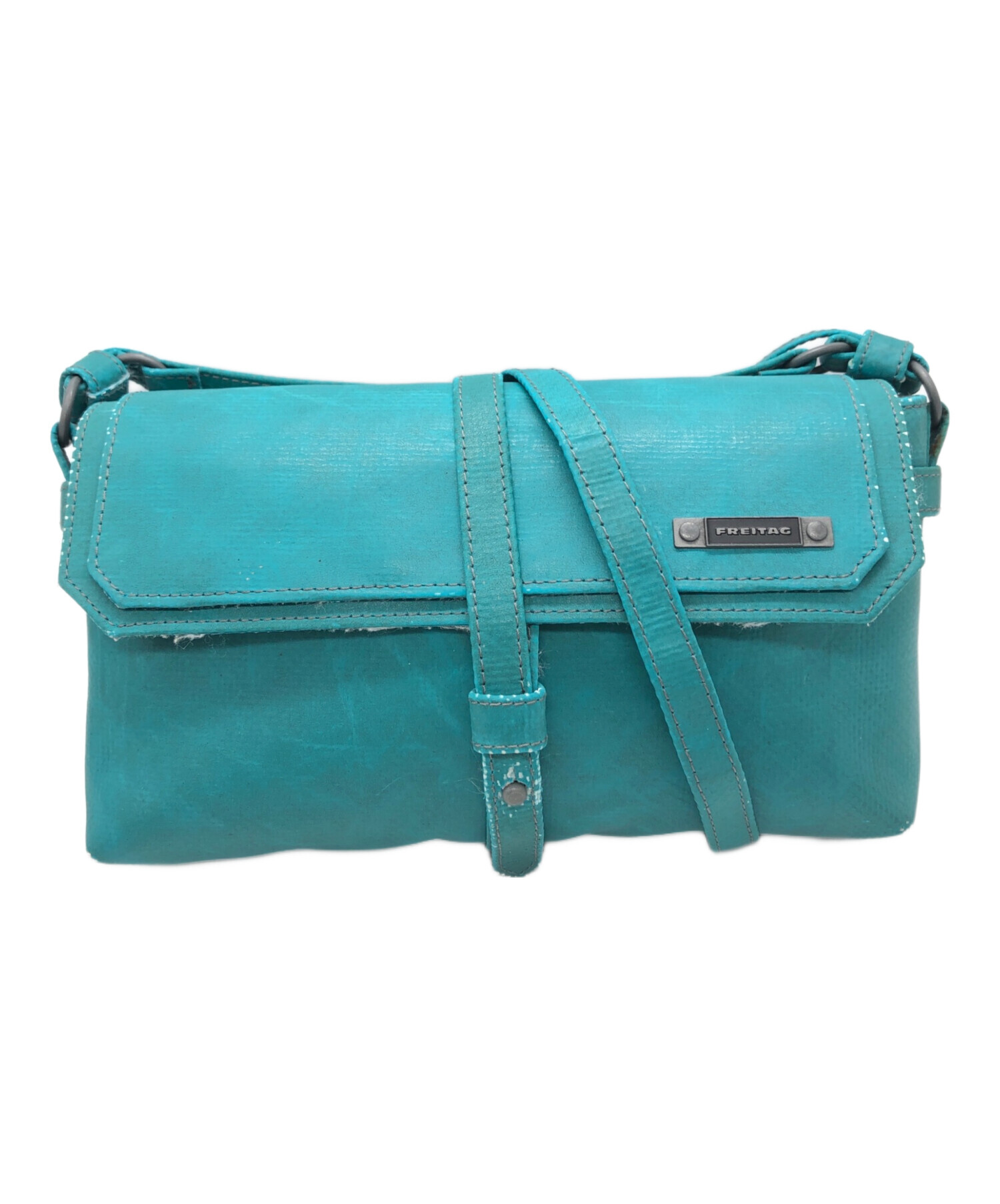 中古・古着通販】FREITAG (フライターグ) ショルダーバッグ ブルー