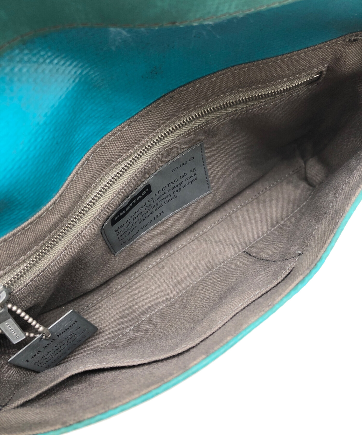 中古・古着通販】FREITAG (フライターグ) ショルダーバッグ ブルー