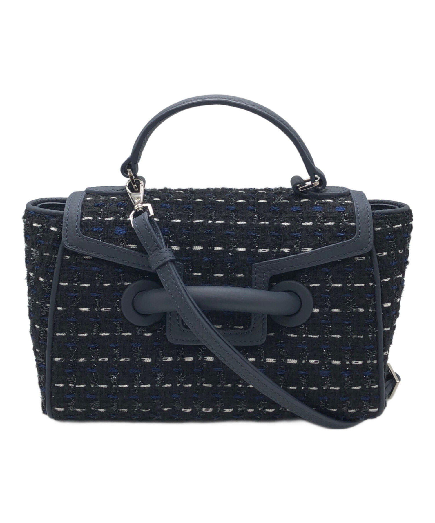 中古・古着通販】VASIC (ヴァジック) EVER MINI MINI TWEED ネイビー 