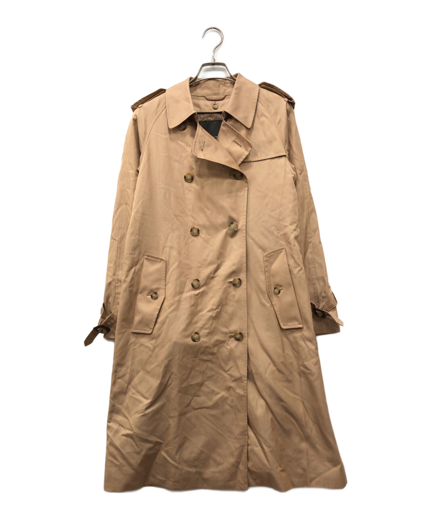美品 マッキントッシュロンドン トレンチコート ライナー ハウスチェック40 マッキントッシュ ハウスチェック ライナー付き トレンチコート 38