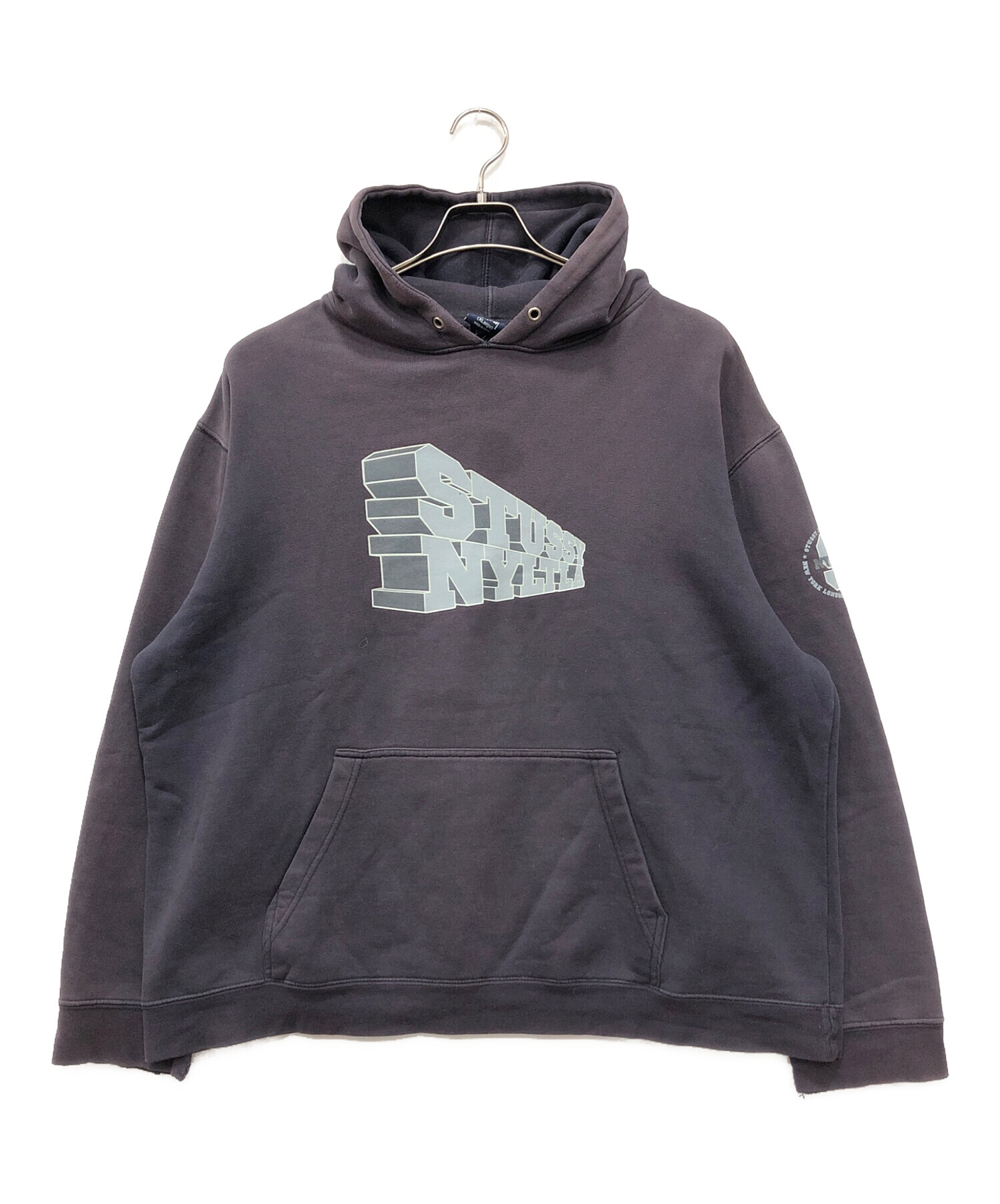 中古・古着通販】stussy (ステューシー) プルオーバーパーカー 