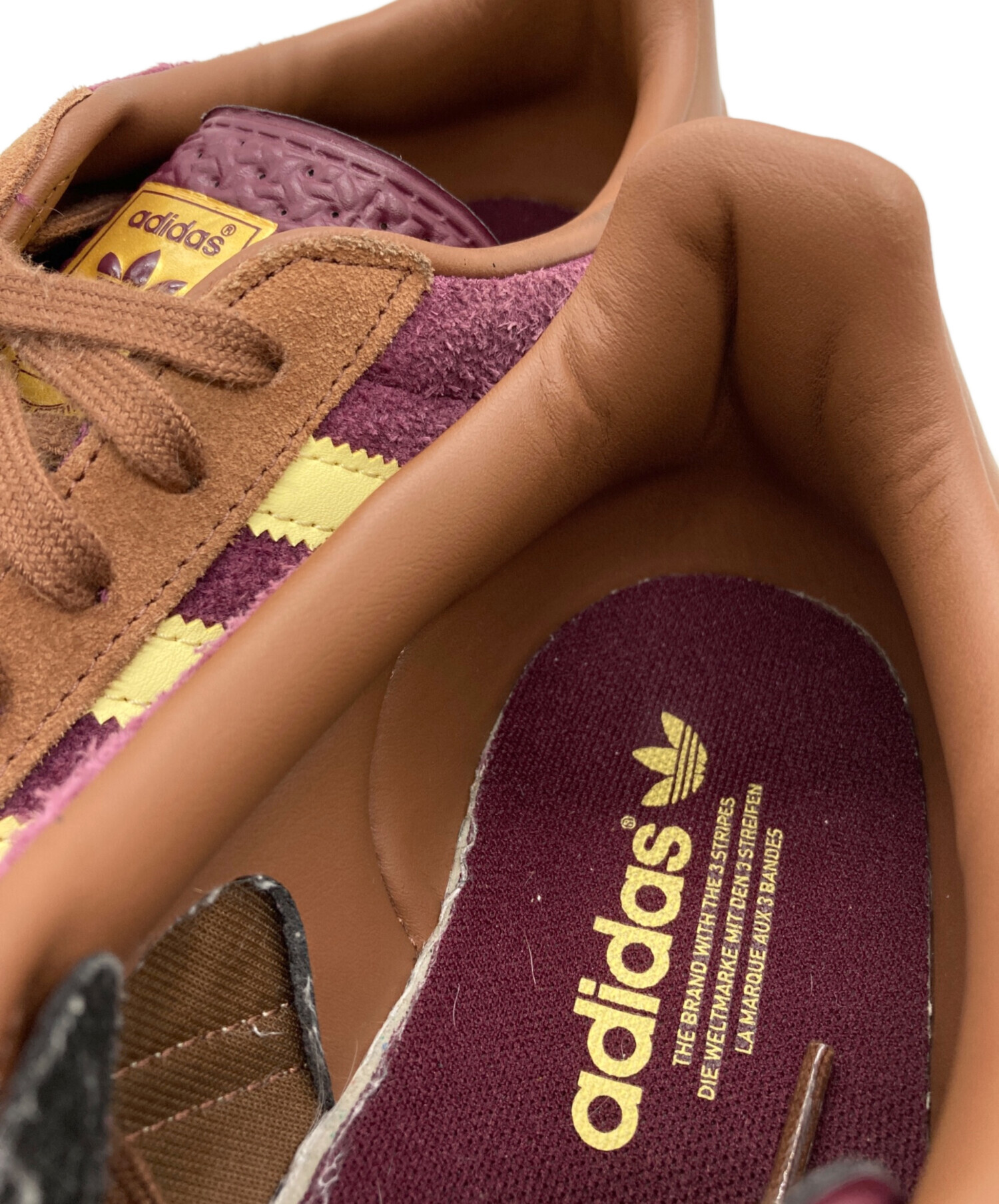 中古・古着通販】adidas (アディダス) Gazelle Indoor ボルドー サイズ 