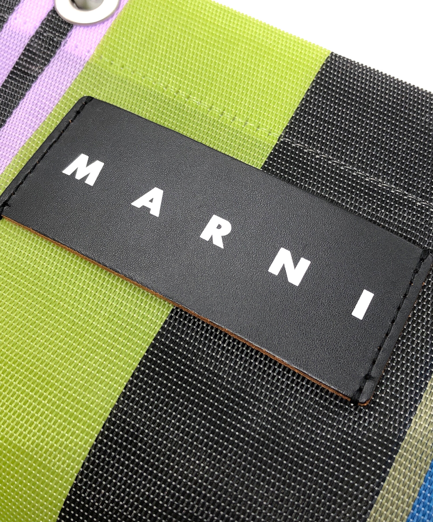 中古・古着通販】MARNI (マルニ) フラワーカフェメッシュハンドバッグ
