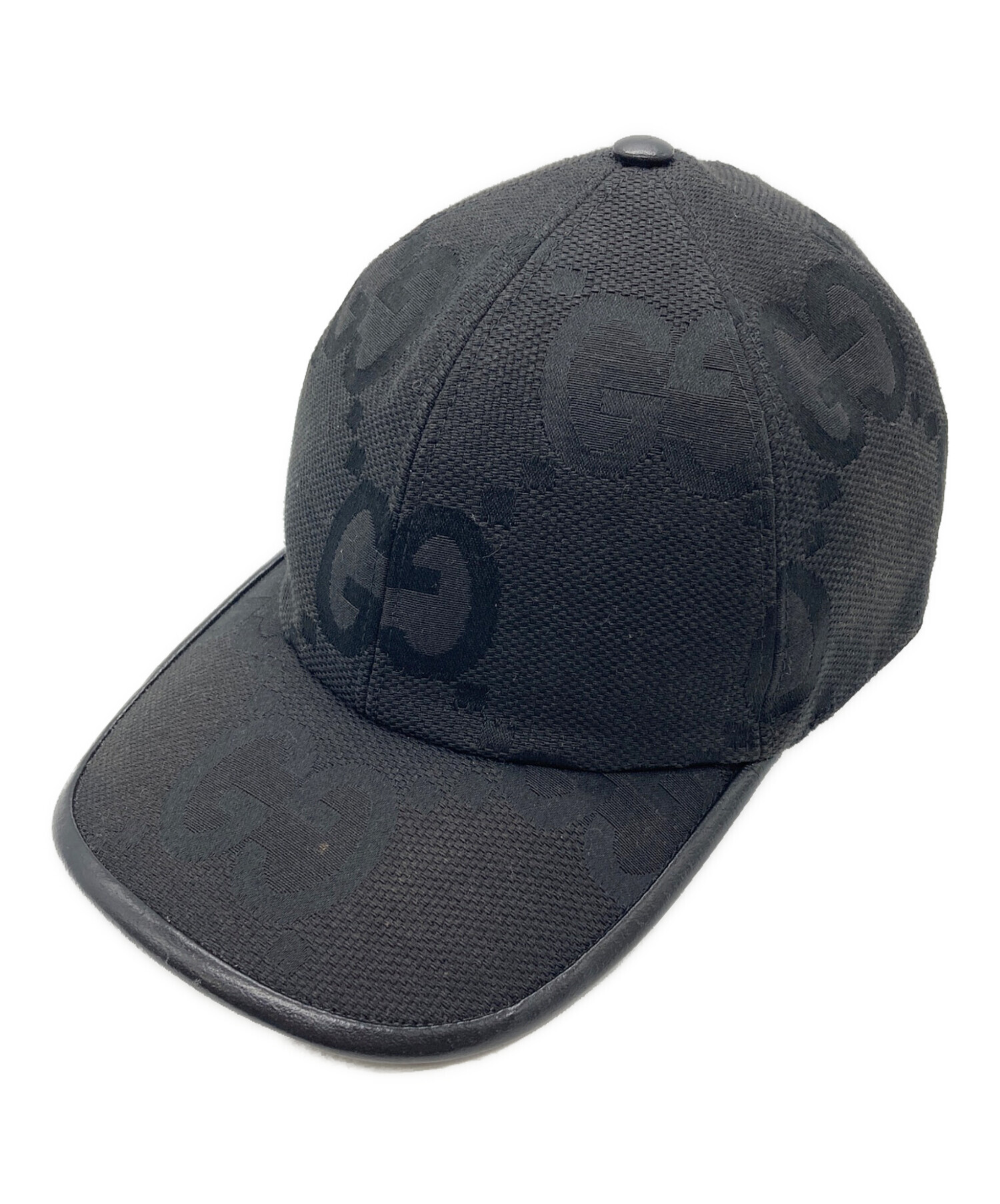 GUCCI ブラック ベースボールキャップ メンズ Gucci ブラック ベースボールキャップ