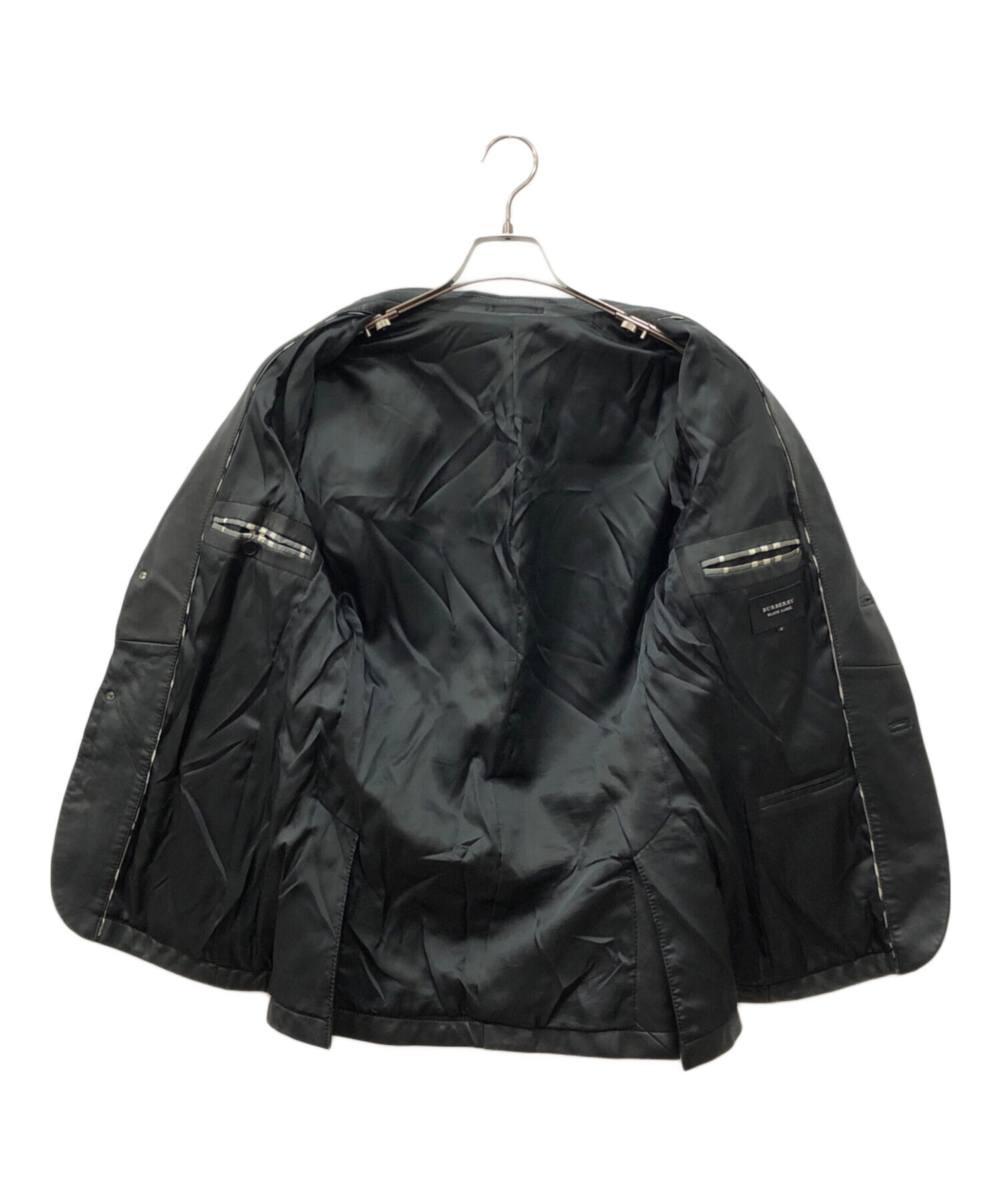 処分価格【美品です】Burberry Blue label レザージャケット 中古・古着通販】BURBERRY BLUE LABEL (バーバリーブルーレーベル