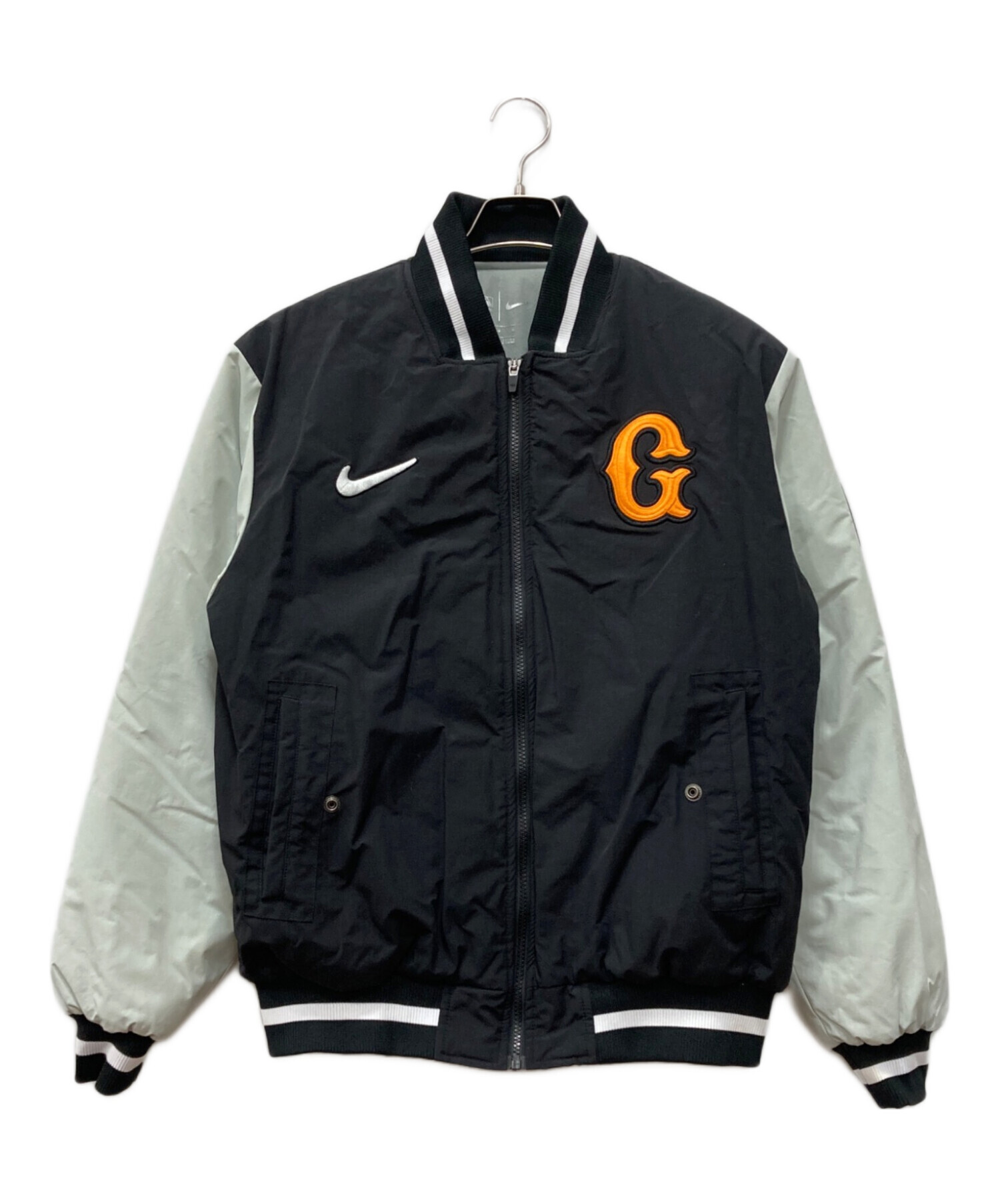 中古・古着通販】NIKE (ナイキ) グラウンドジップブルゾン ブラック 