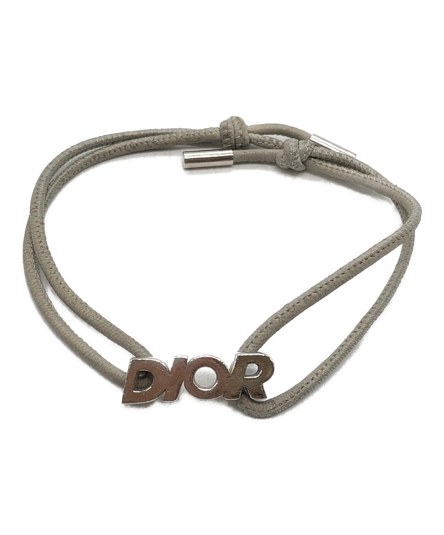 中古・古着通販】Dior Homme (ディオール オム) レザーロゴ