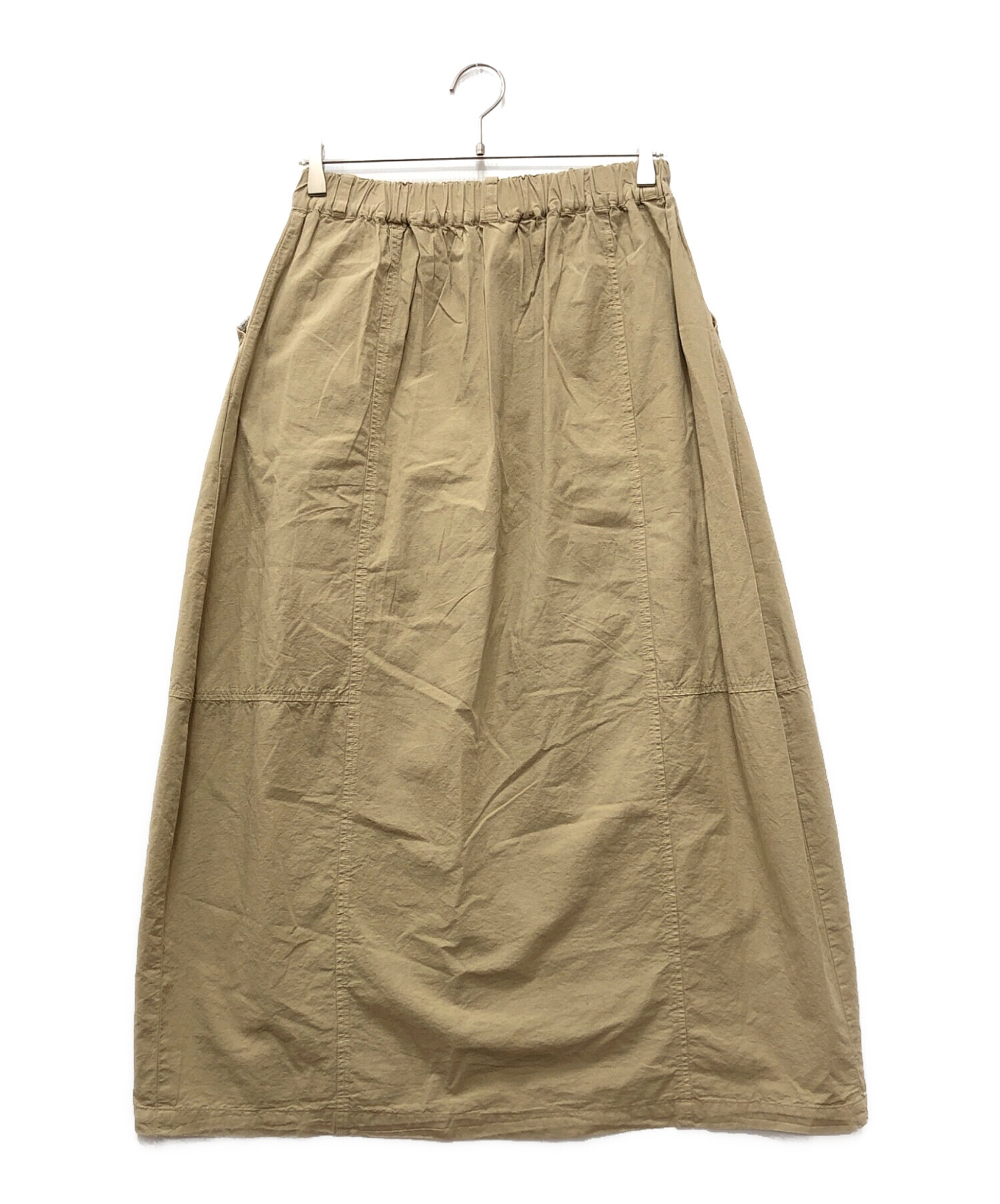 nest Robe 【UpcycleLino】ダンガリータックバルーンスカート nest Robe（ネストローブ） 【2025/定価2.9万】ネストローブ nest Robe