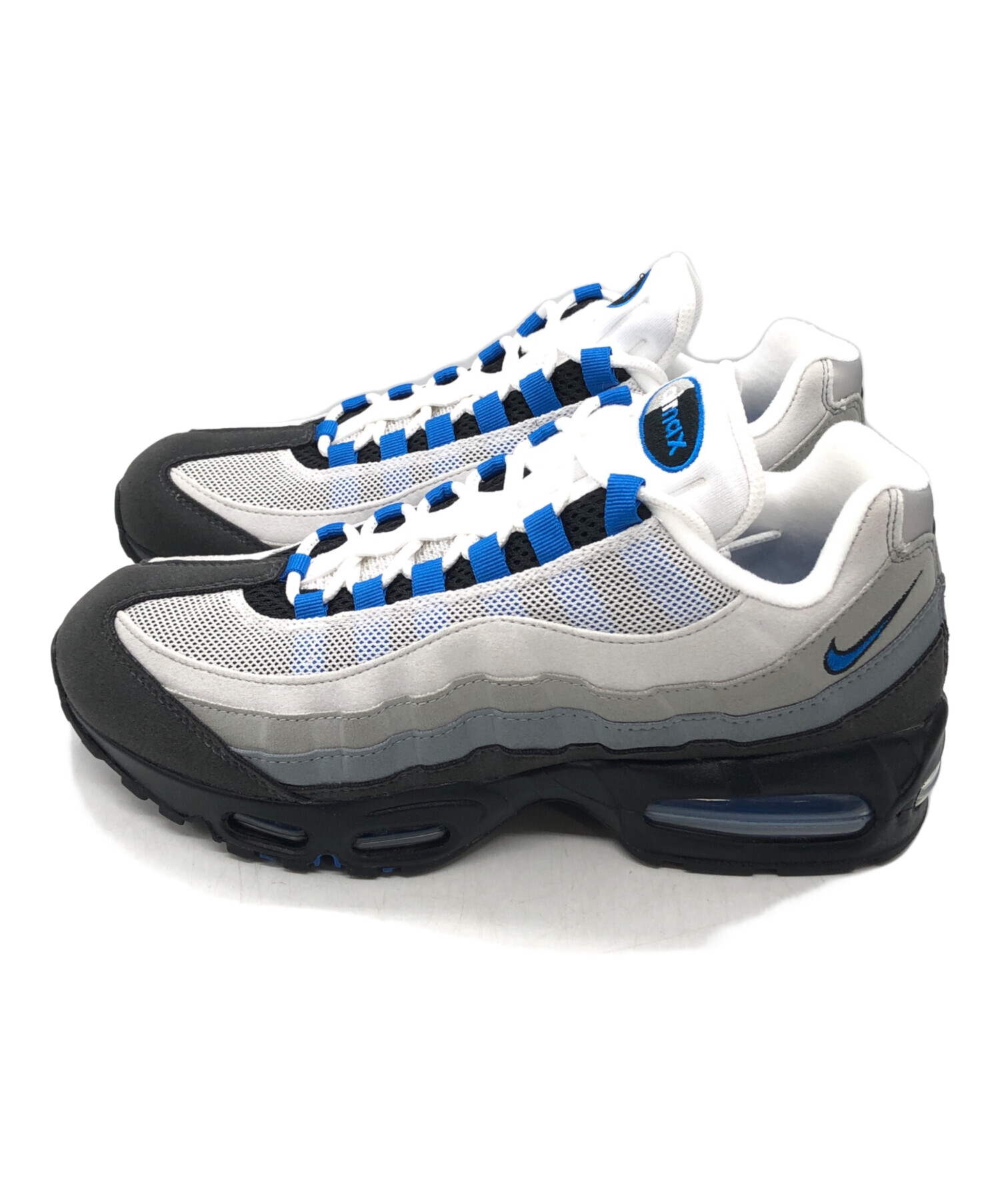 新品未使用 NIKE AIR MAX 95 BIG BUBBLE 27cm 中古・古着通販】NIKE (ナイキ) Air Max 95 Big Bubble OG Blue Spark